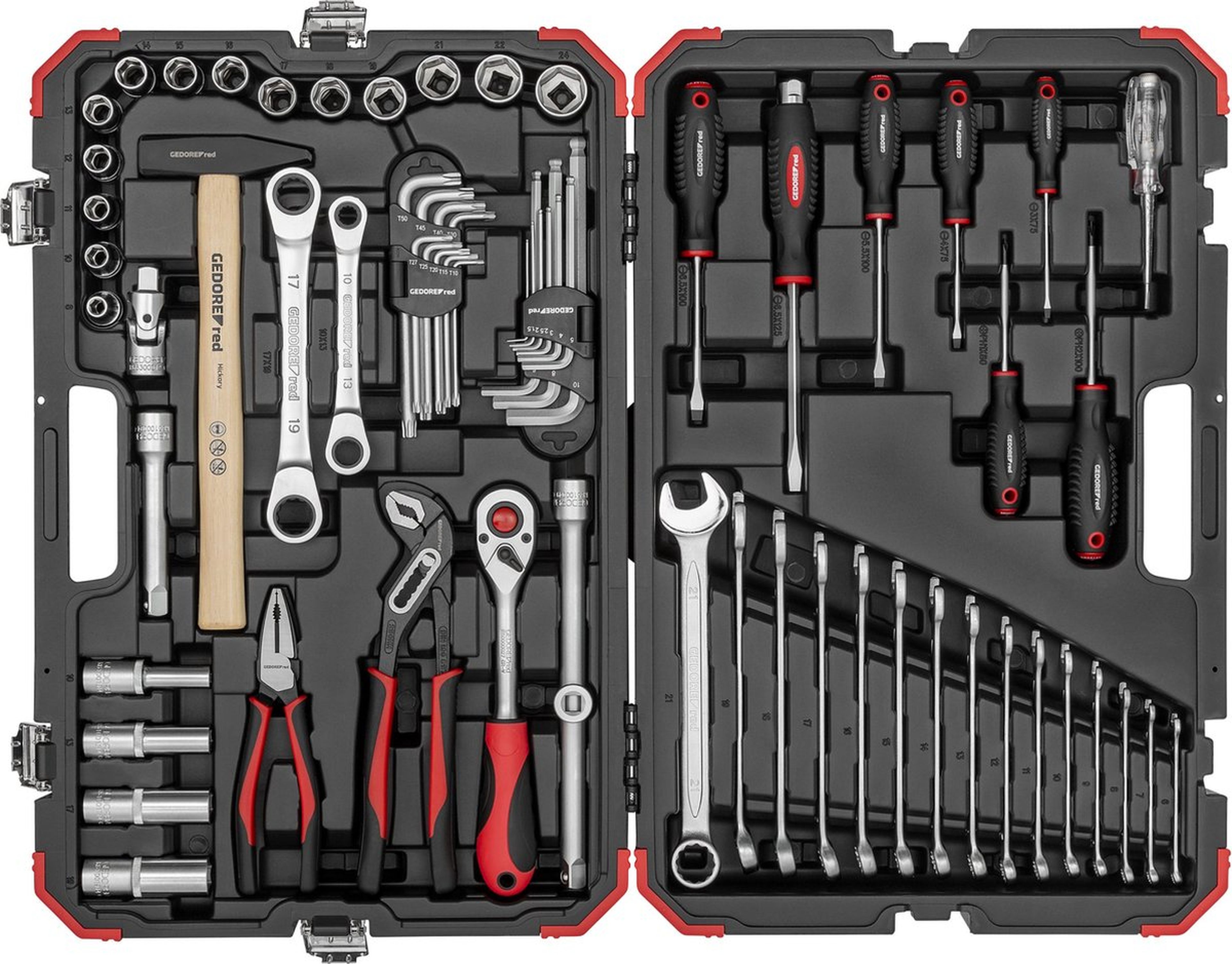 Gedore gereedschapset 1/2 inch, 8-24-mm, 69-delig, R69003069 Image 2