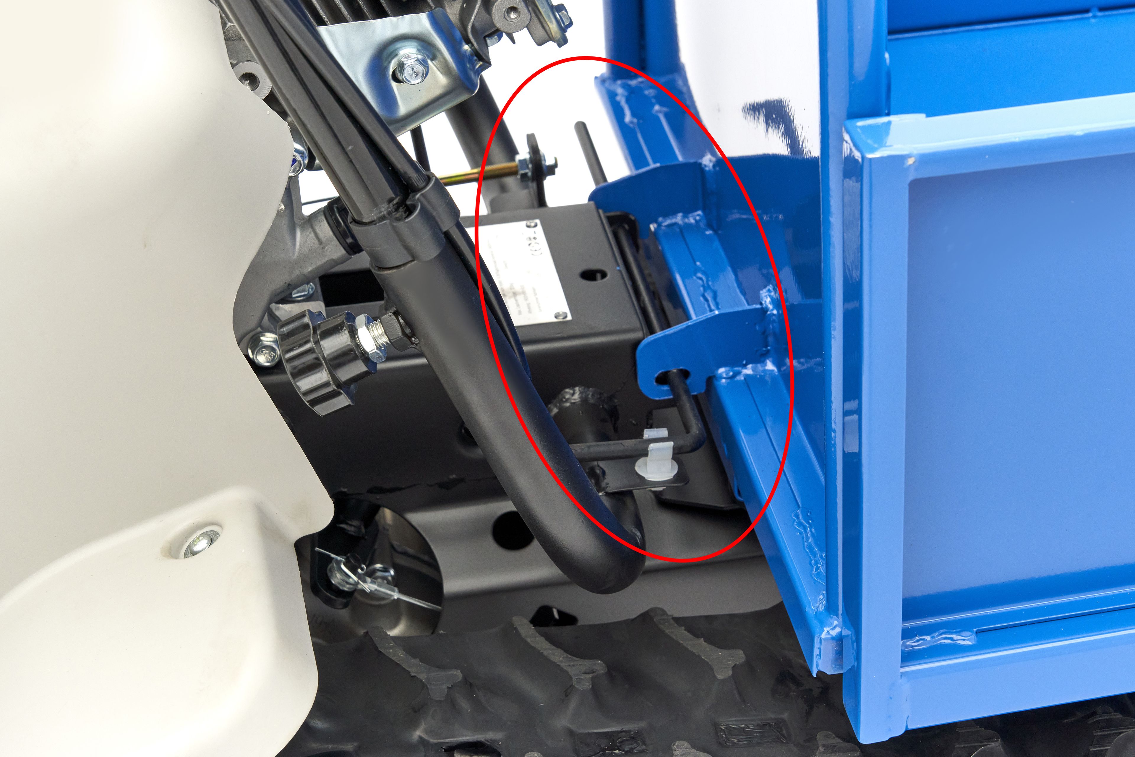 HBM Minidumper Professional 320 KG sobre orugas 196 cc - 6,5 CV Image 25