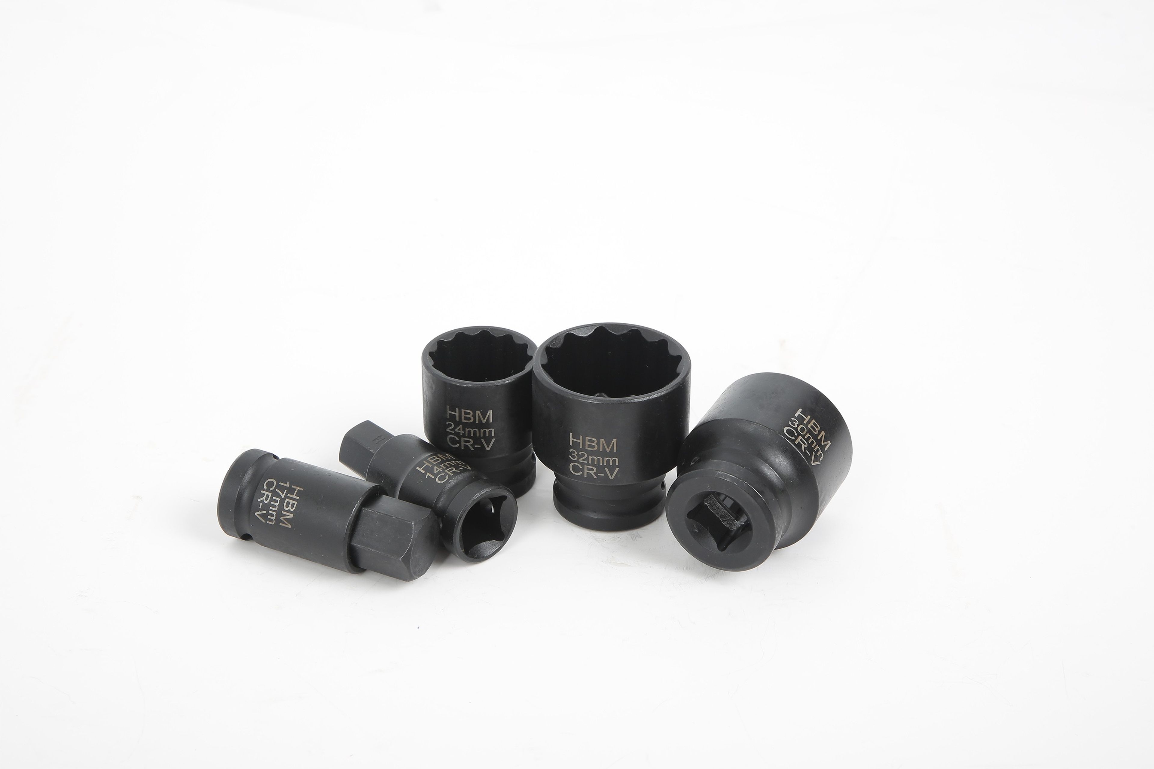 HBM 5 Delige 12 Punts Kracht Aandrijfas Doppenset, Montageset Met 1/2 inch Opname voor VAG Image 4