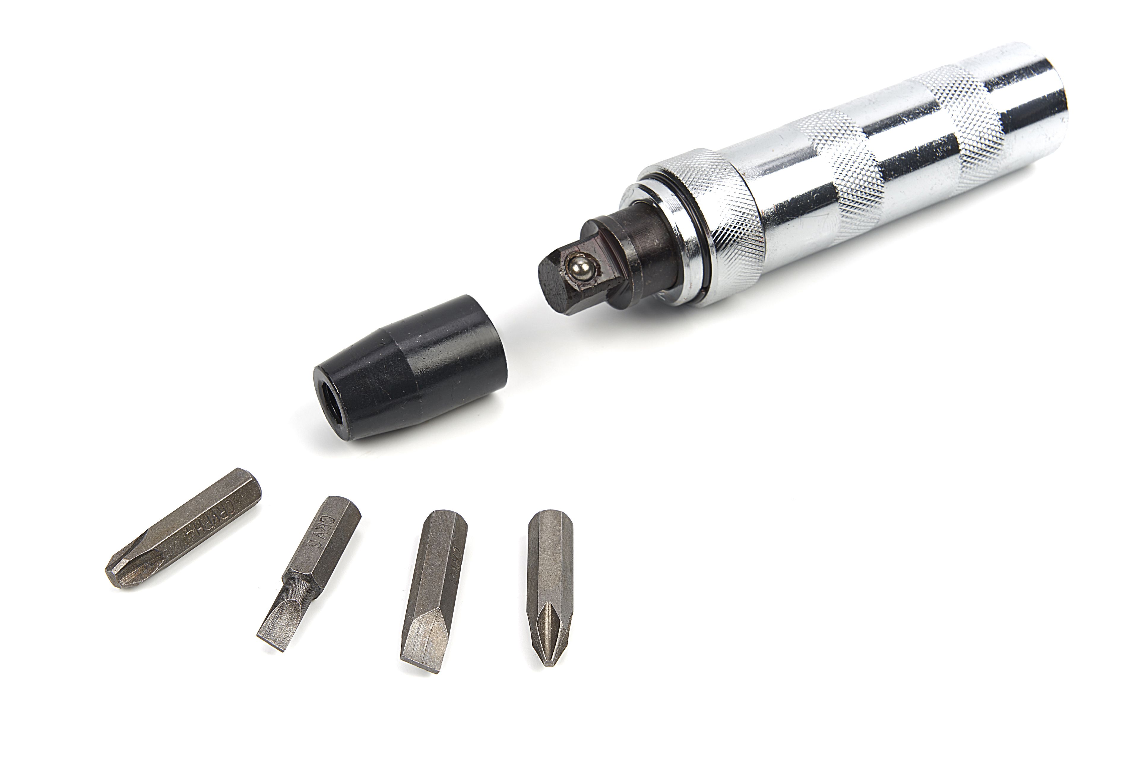 HBM 5 Delige Slagschroevendraaier In Metalen Opbergbox