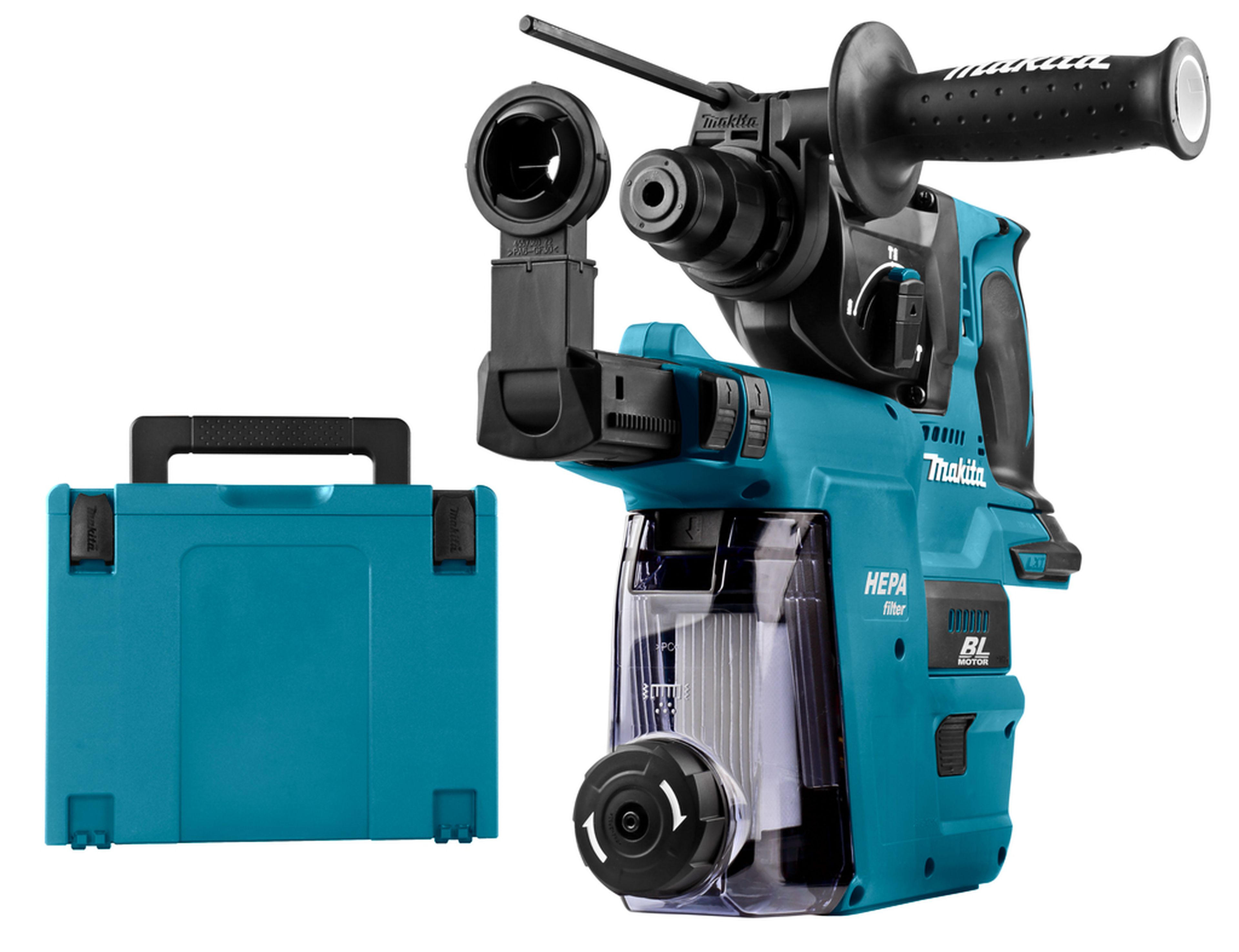 Makita 18 Volt Combihamer DHR242ZJW Image 4
