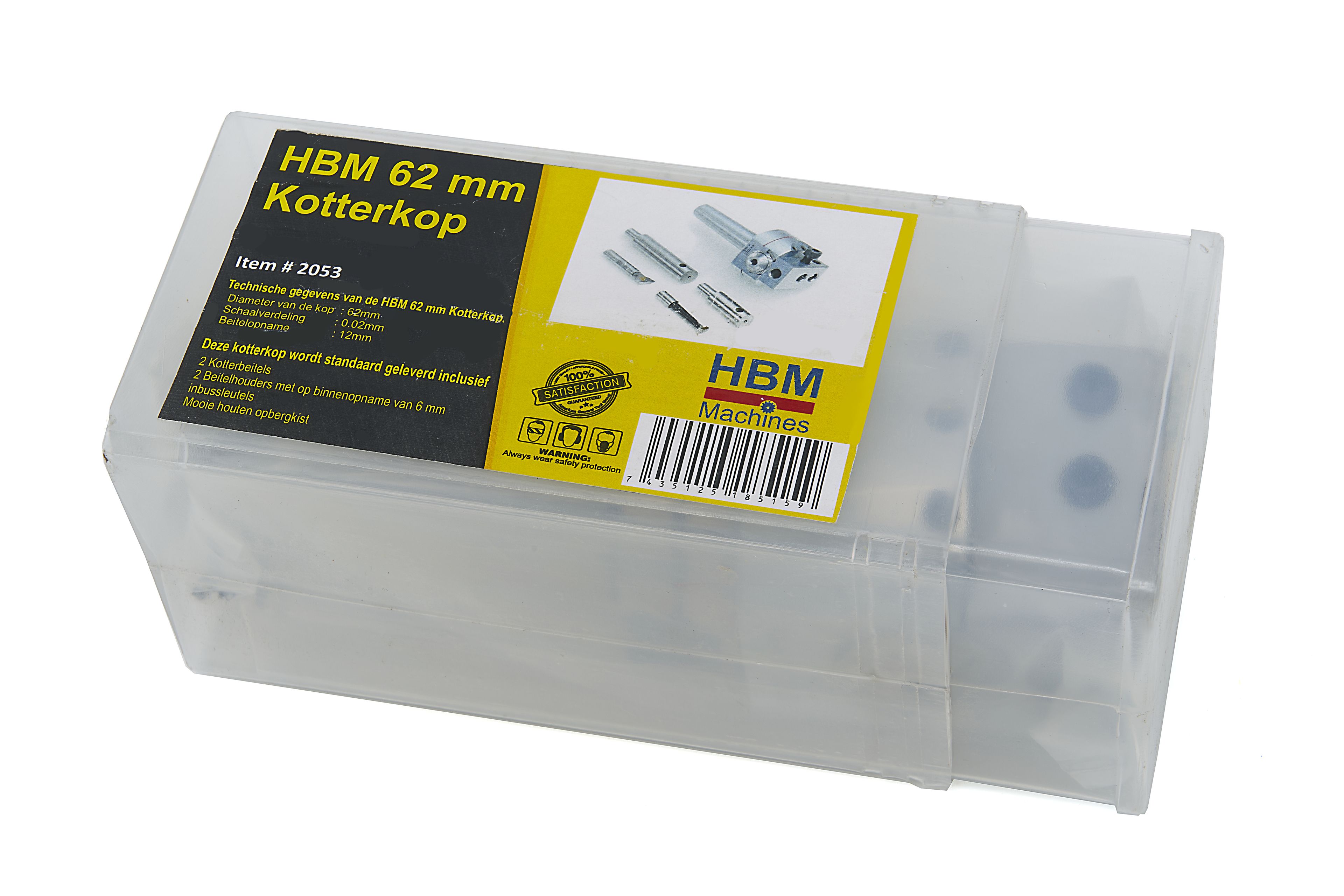 HBM 62 mm ISO 30 Kotterkop Image 11