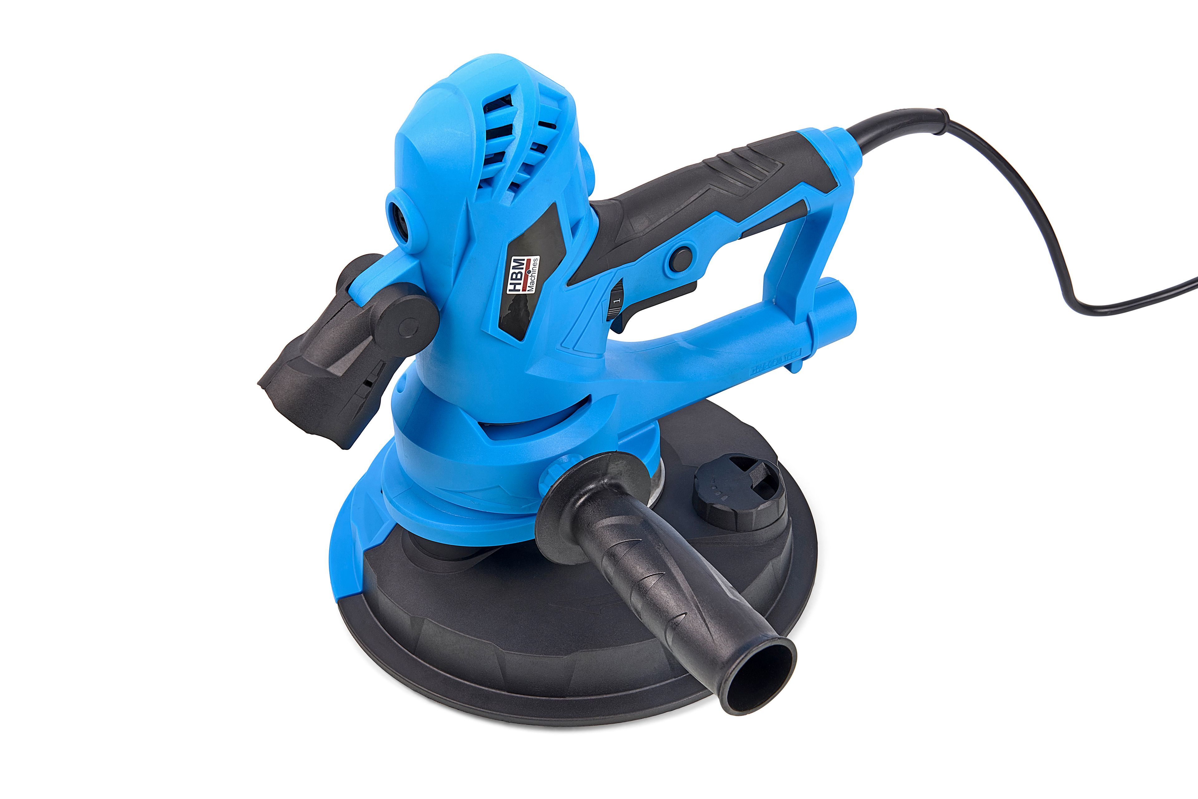 HBM Levigatrice per pareti e soffitti da 180 mm - 750 Watt con lampada a LED Image 3