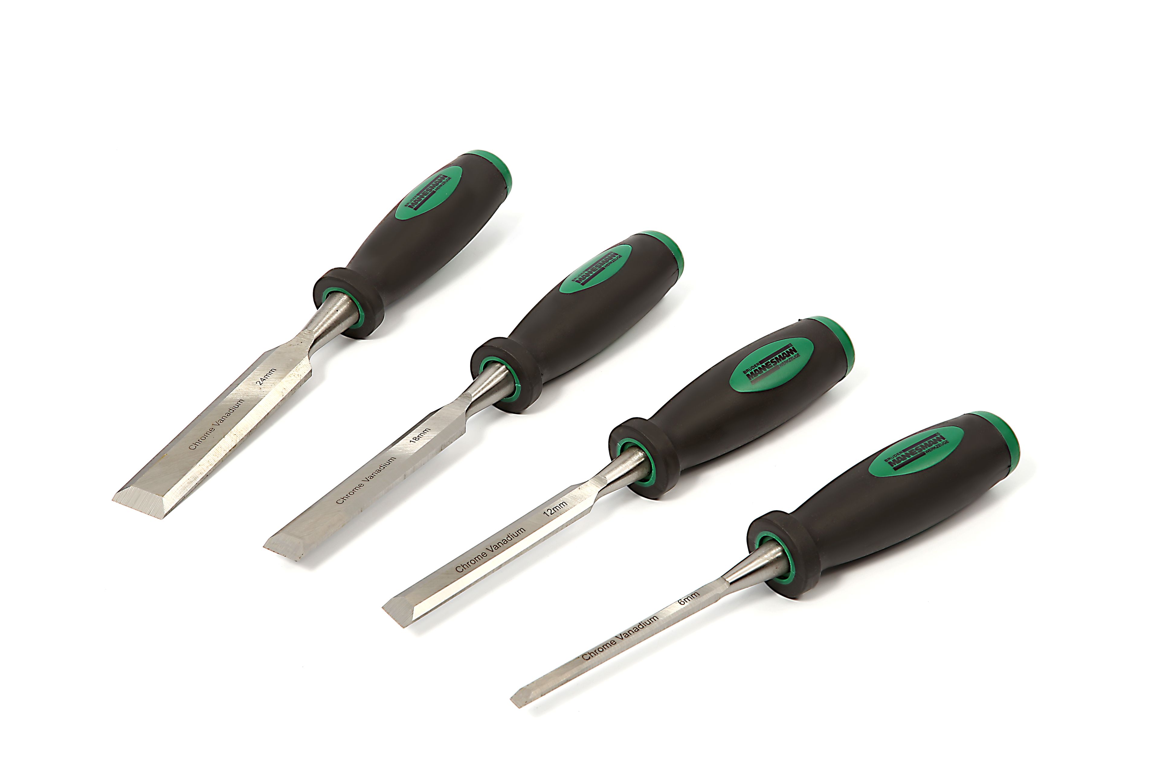 Mannesmann 4 Piezas Juego de Cinceles de Madera - 66100