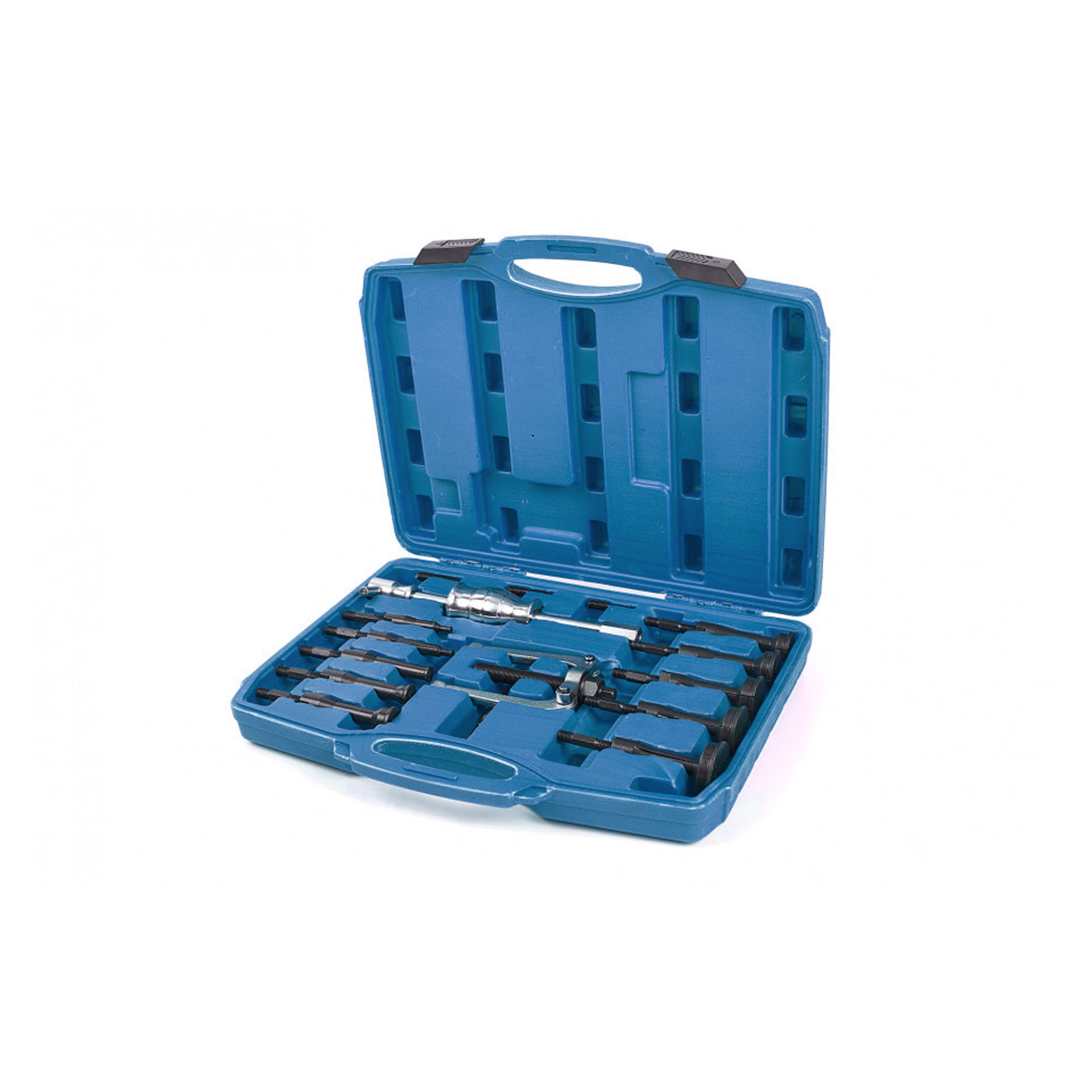 Jeu d'extracteurs de roulements intérieurs HBM (17 pièces) 8 - 58 mm