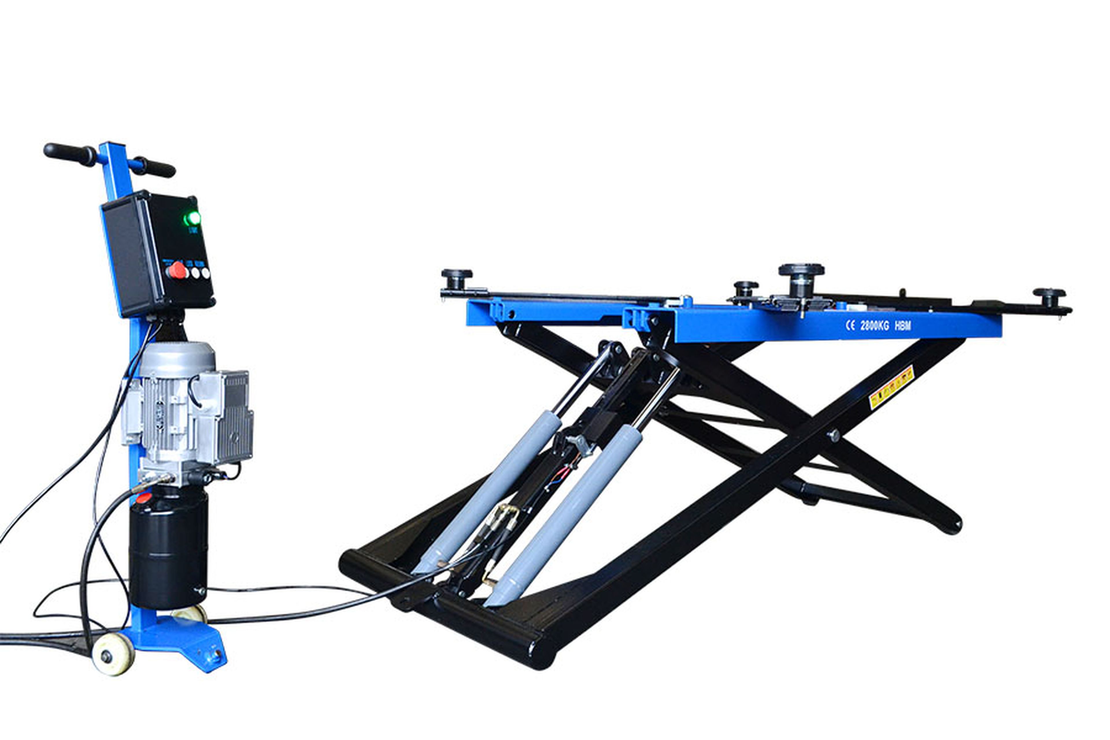 HBM hydraulische verrijdbare autpoetsbrug 2800 kg Image 2