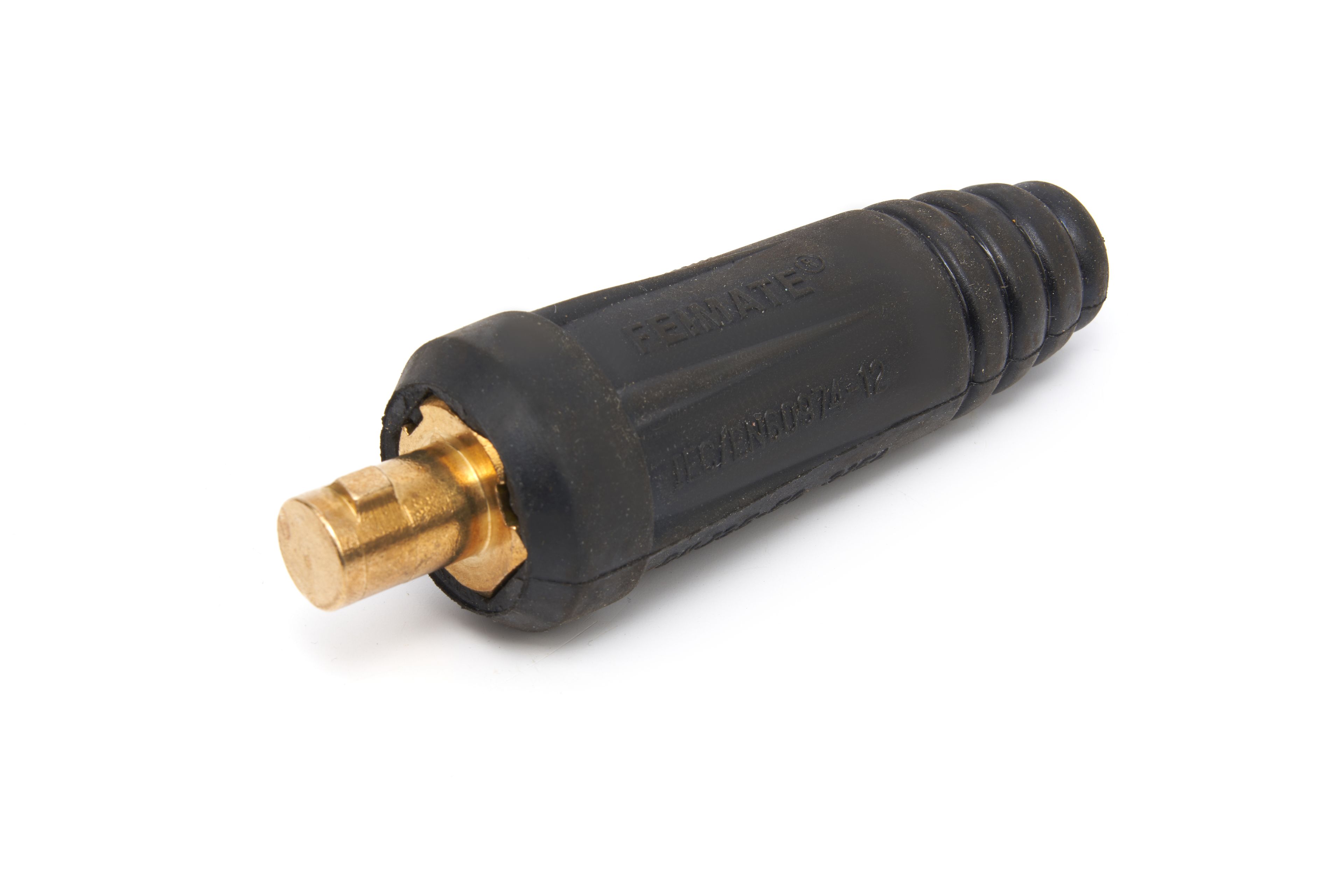 Conector de bayoneta HBM para diversos electrodos de carga y abrazaderas de tierra