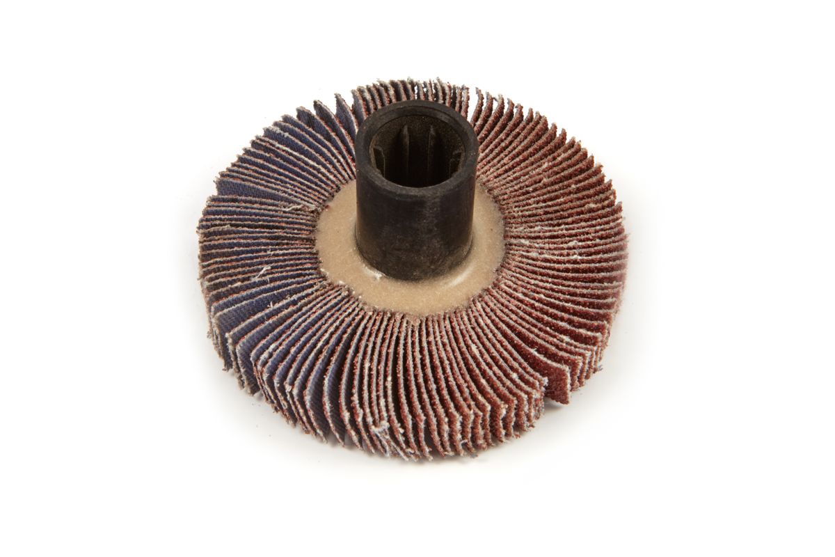 Rollo de hojas de lija HBM para máquina de satinado/ lijadora 60x10 mm K80