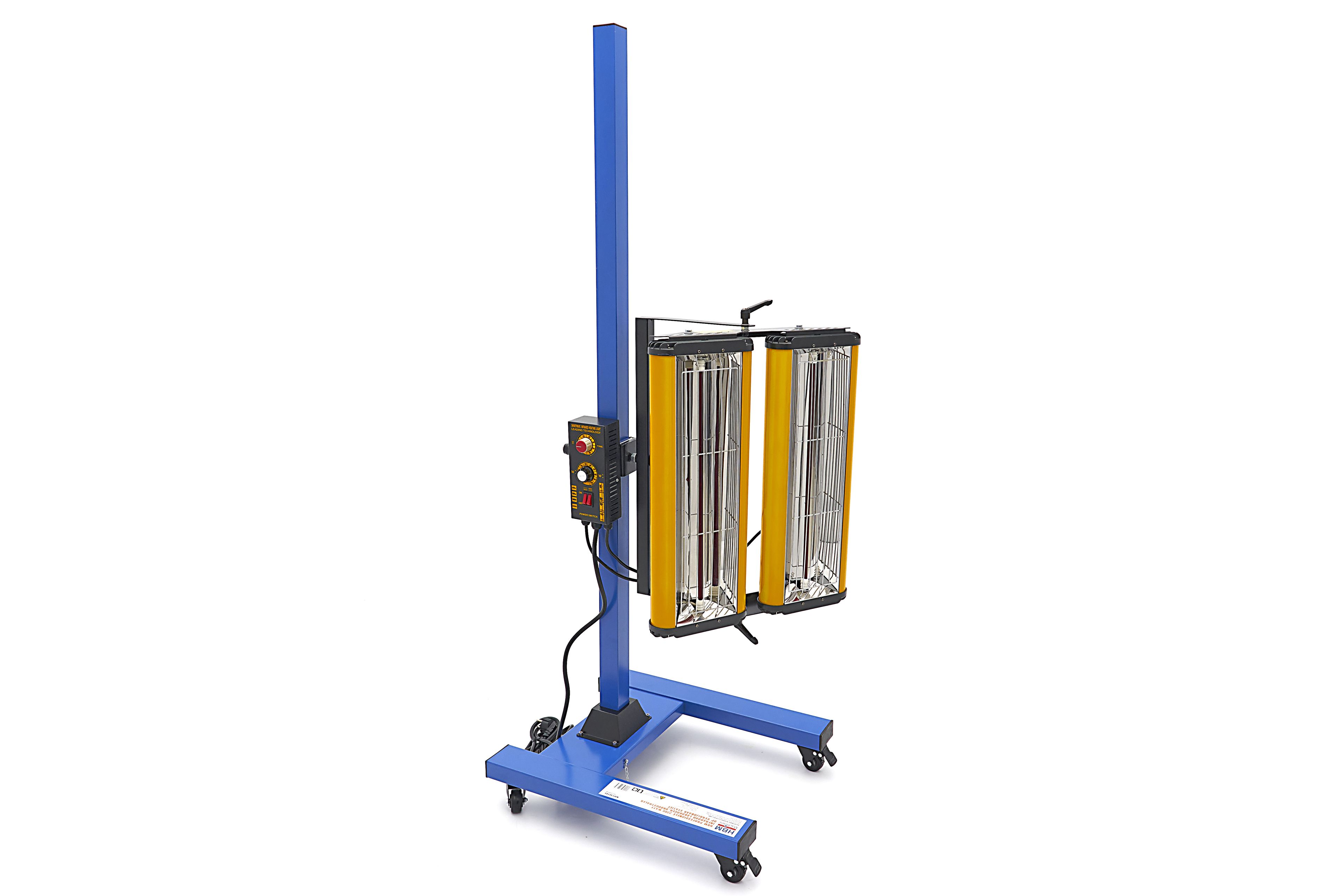 HBM Professional Infrared Paint radiateur de séchage sur support mobile 2 200 W Image 16