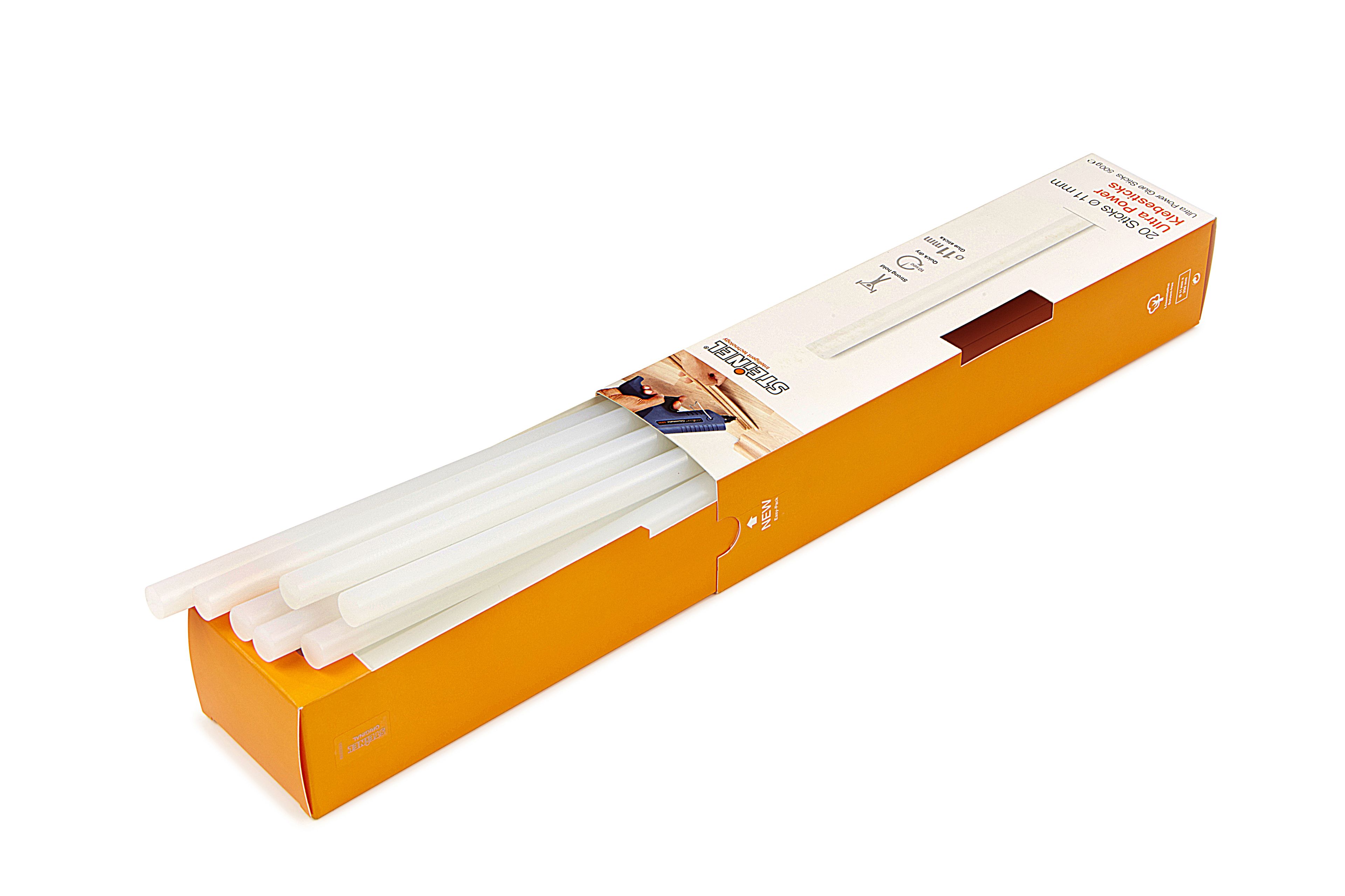 Bâton de colle Steinel ULTRA Power 11 mm 250 mm Transparent 20 pièces Image 2