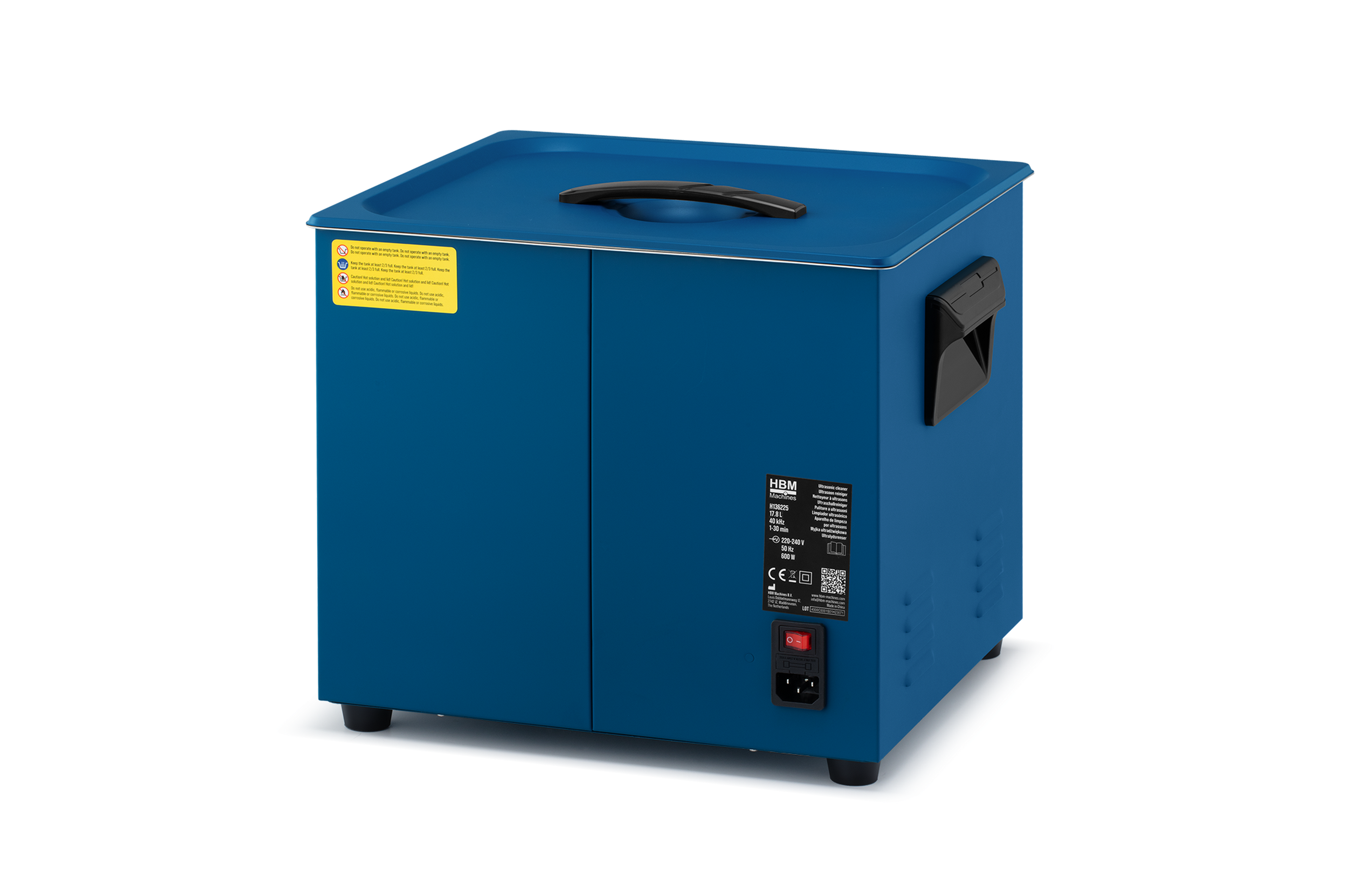 HBM pulitori ad ultrasuoni, blu 17,8 l Image 6