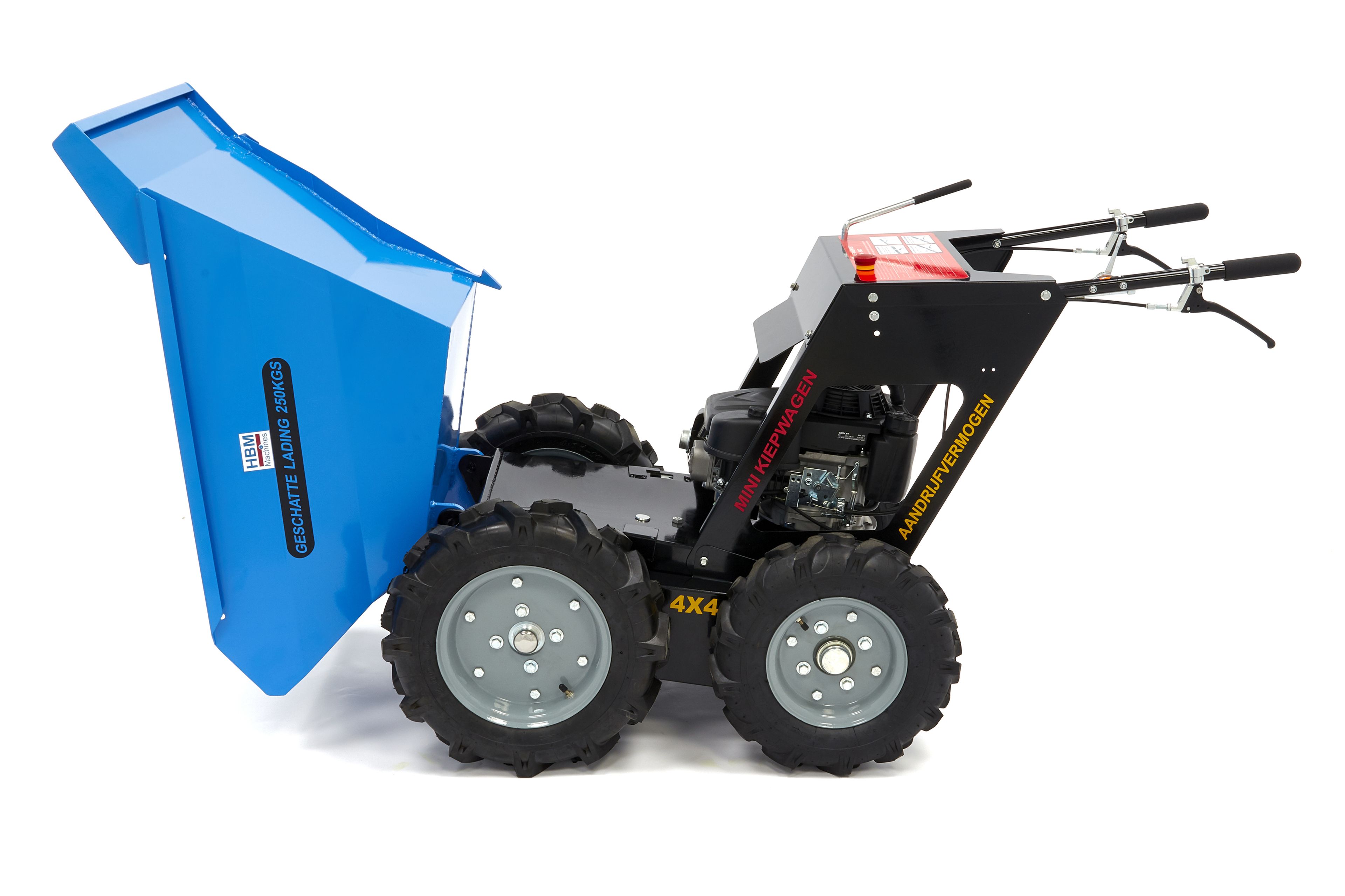 HBM 250 KG Mini Dumper met Kiepbak 6.5 PK - 196cc Image 6