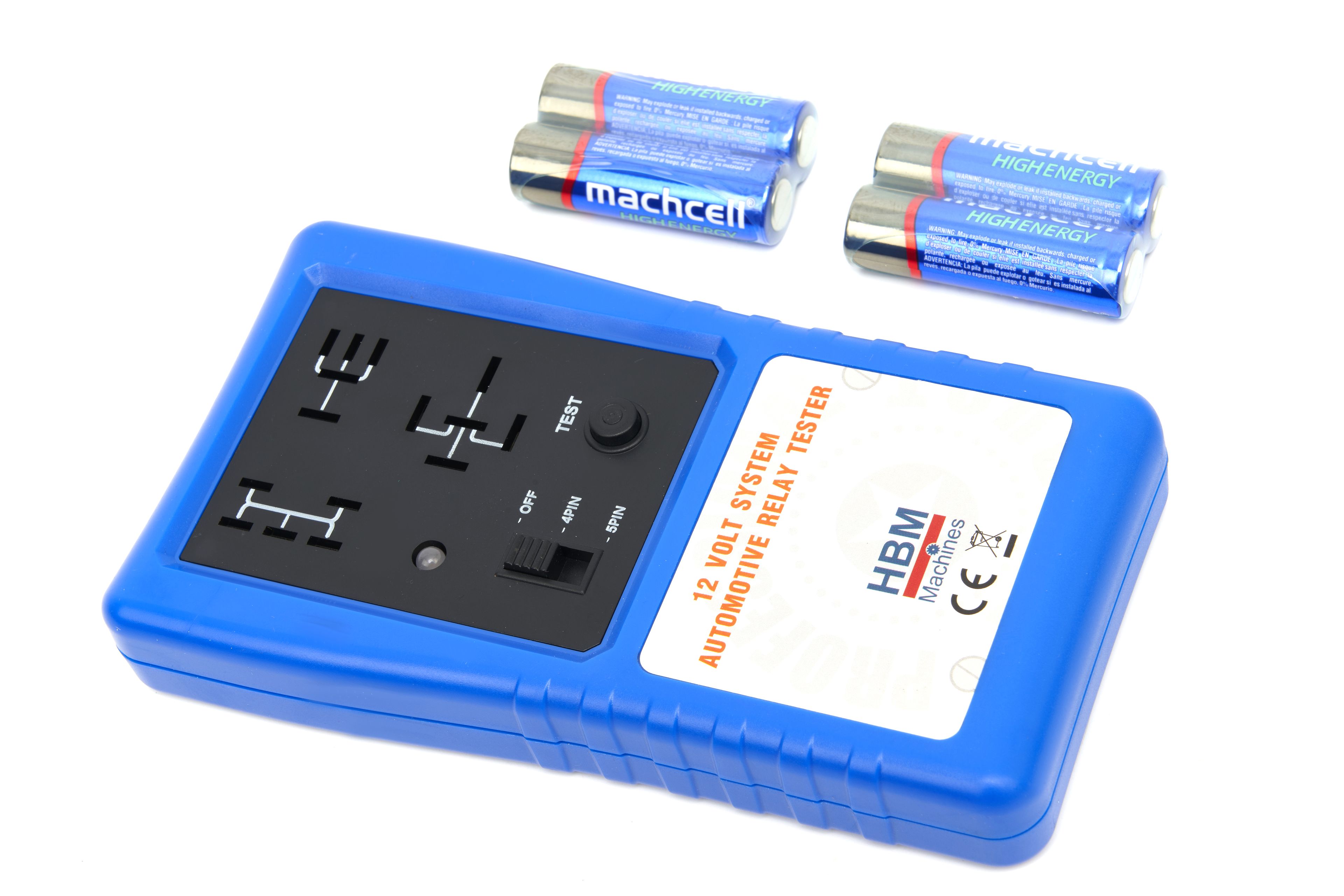 Probador Universal de Relés Automotrices HBM a Batería Image 2