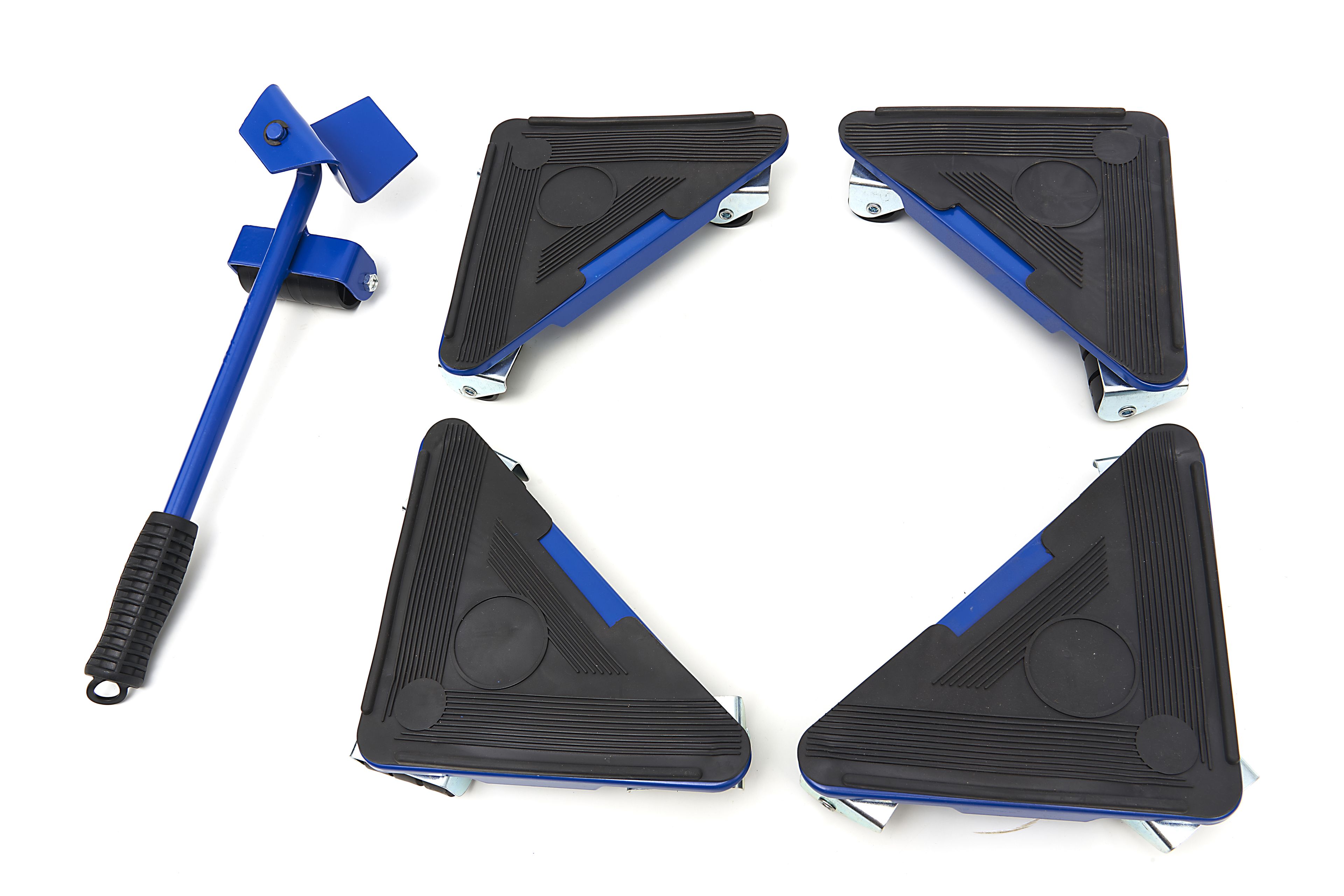 HBM 5 Delige Verhuisdolly Set Inclusief Hefboom Image 2