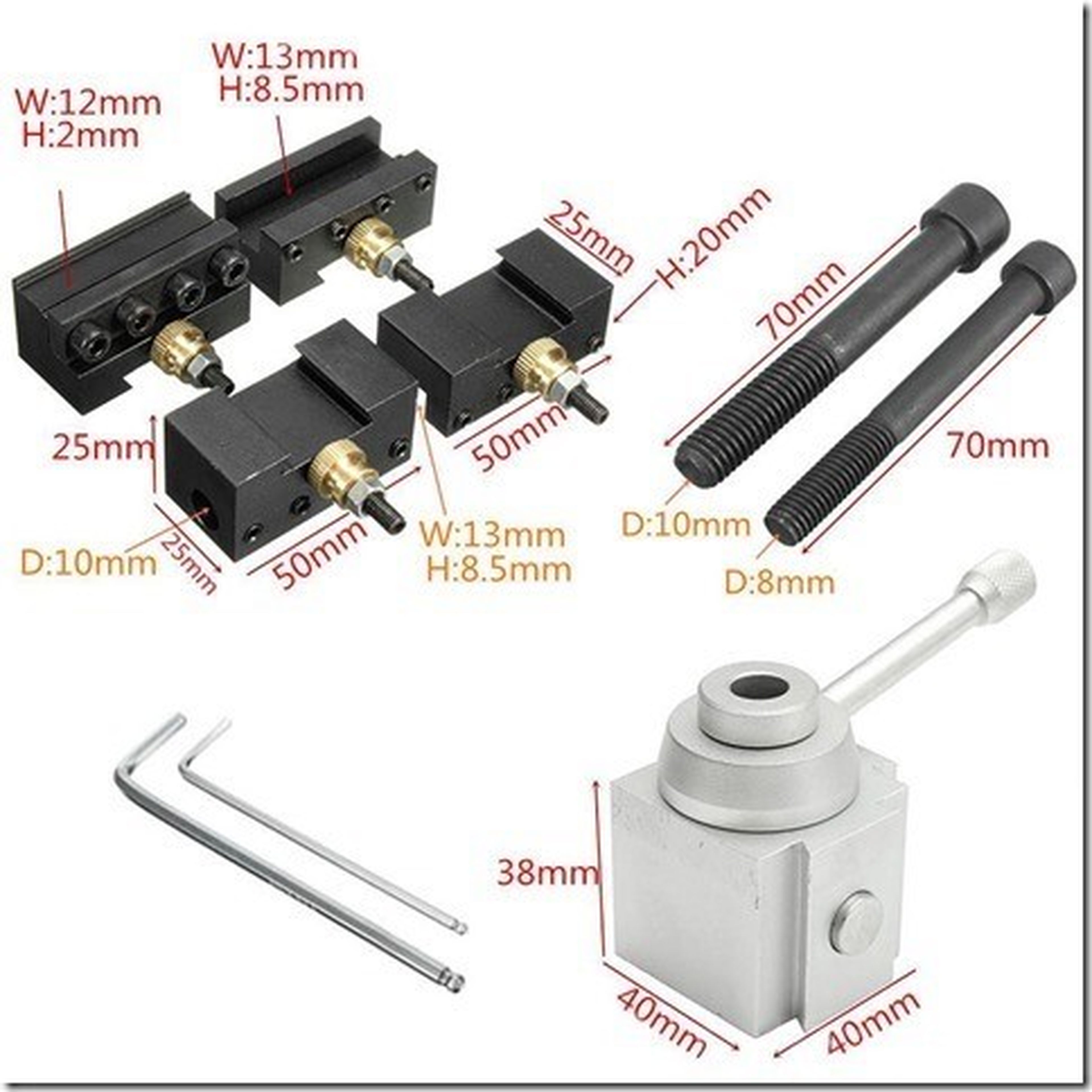 HBM Universele Snelwisselhouder Image 4