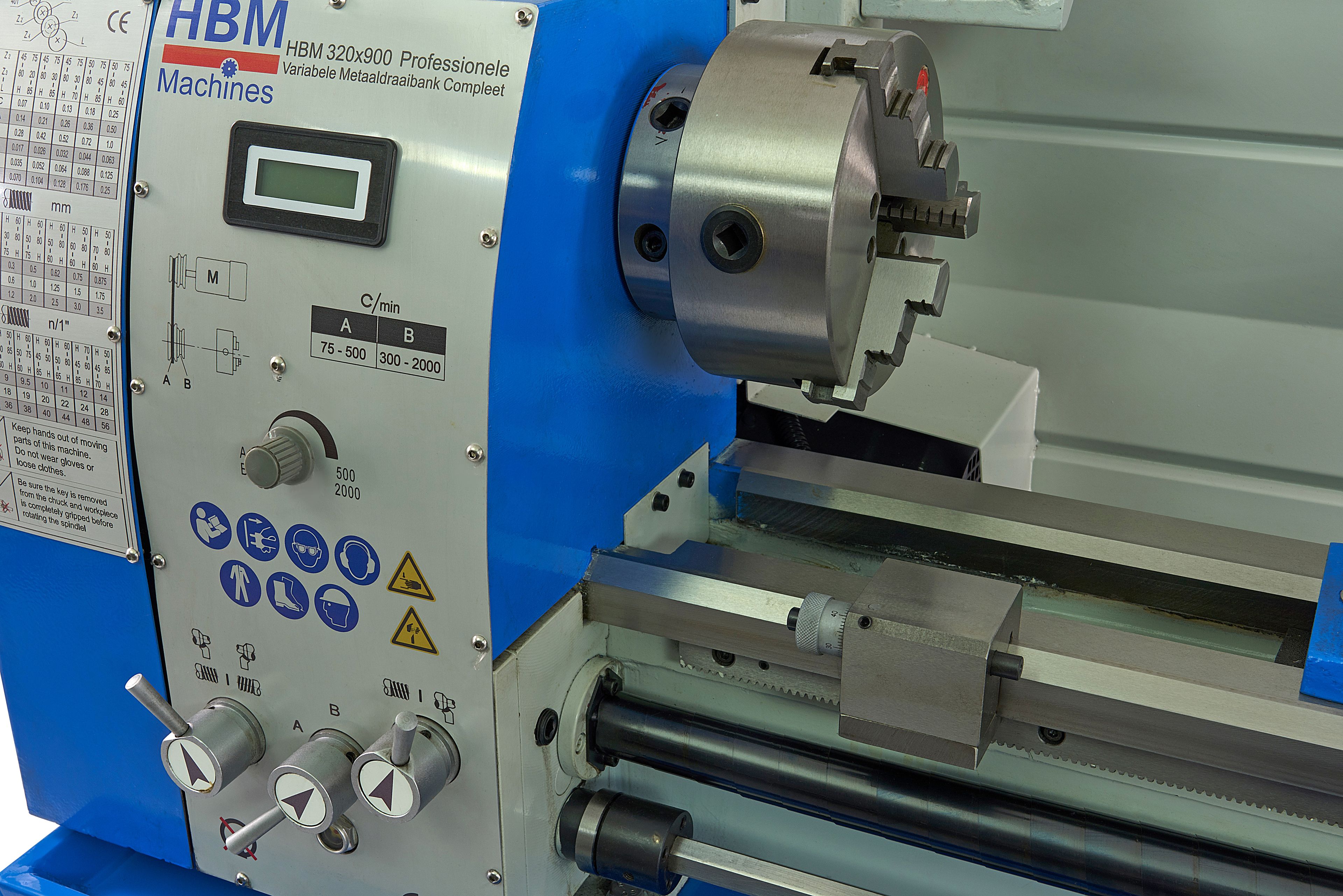 HBM torno para metal 320 x 900 vario Image 6