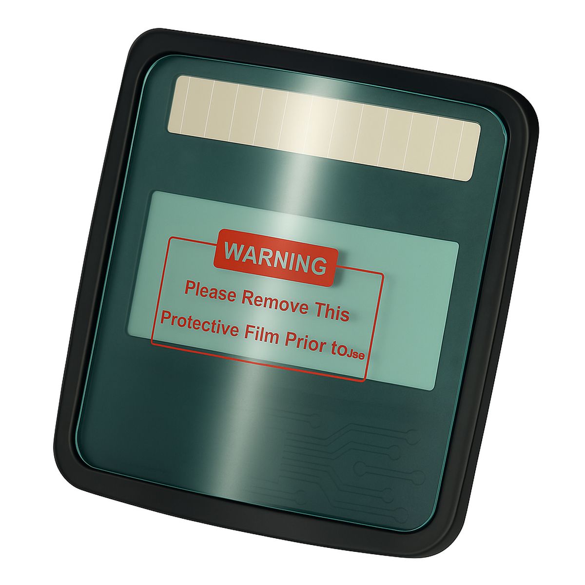 Placa de protección exterior HBM para cascos de soldadura automáticos con sistema de ventilación, 5 unidades