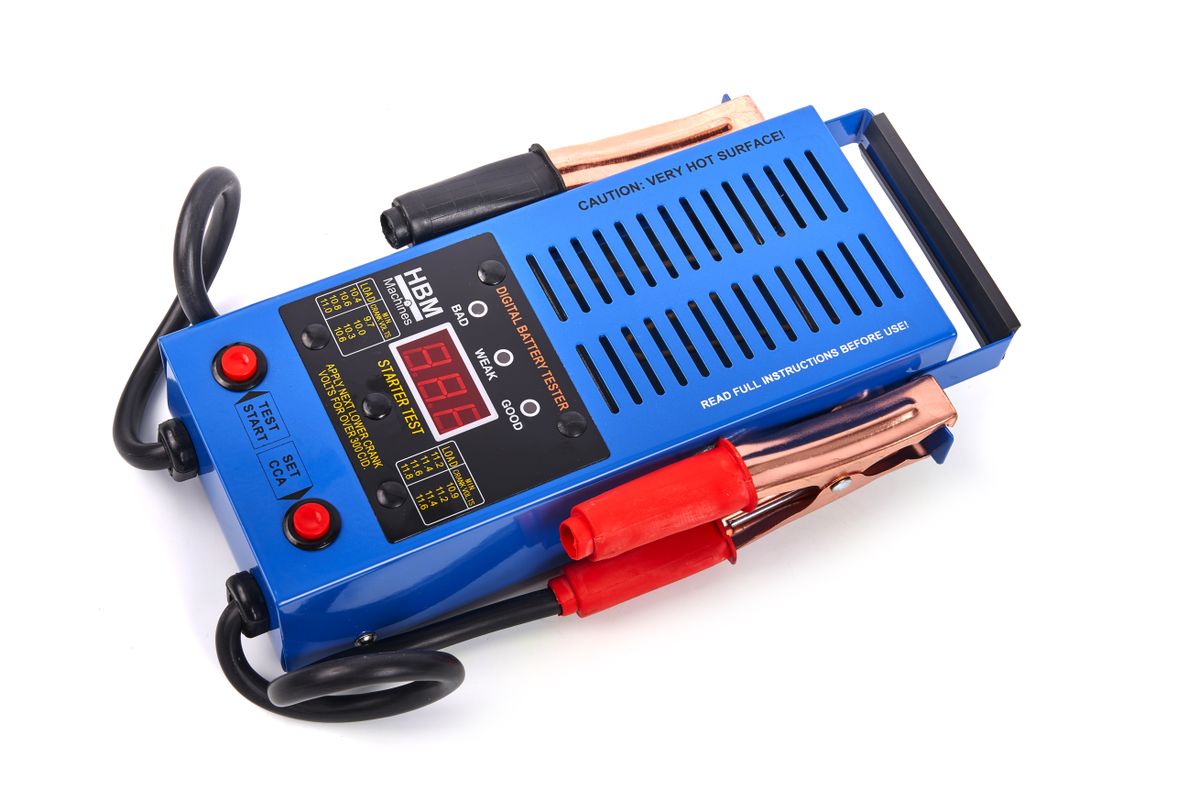 HBM 125 AMP Professioneller digitaler Batterietester - 12 Volt