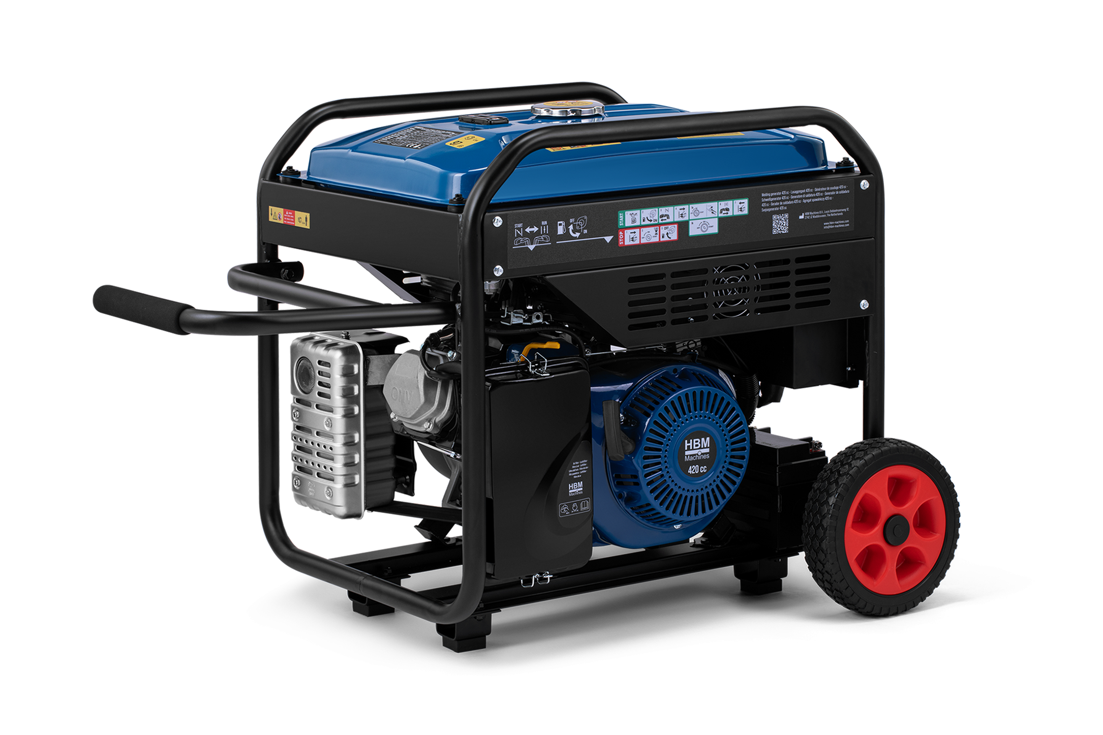 HBM lasaggregaat, 6000 W, 230 V, benzine Image 5