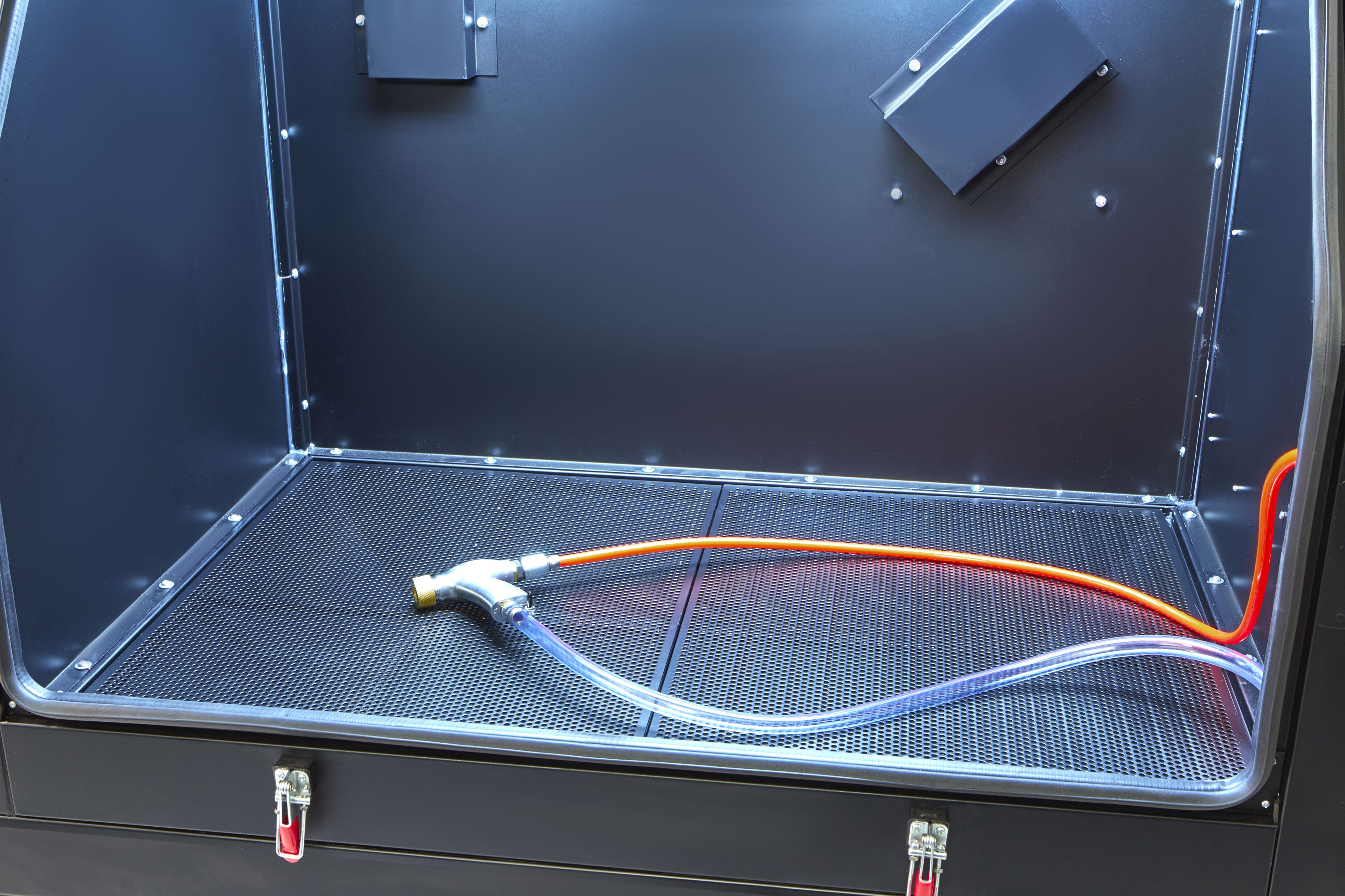 HBM SBC 990 Cabine de sablage avec extraction, noire mat Image 7