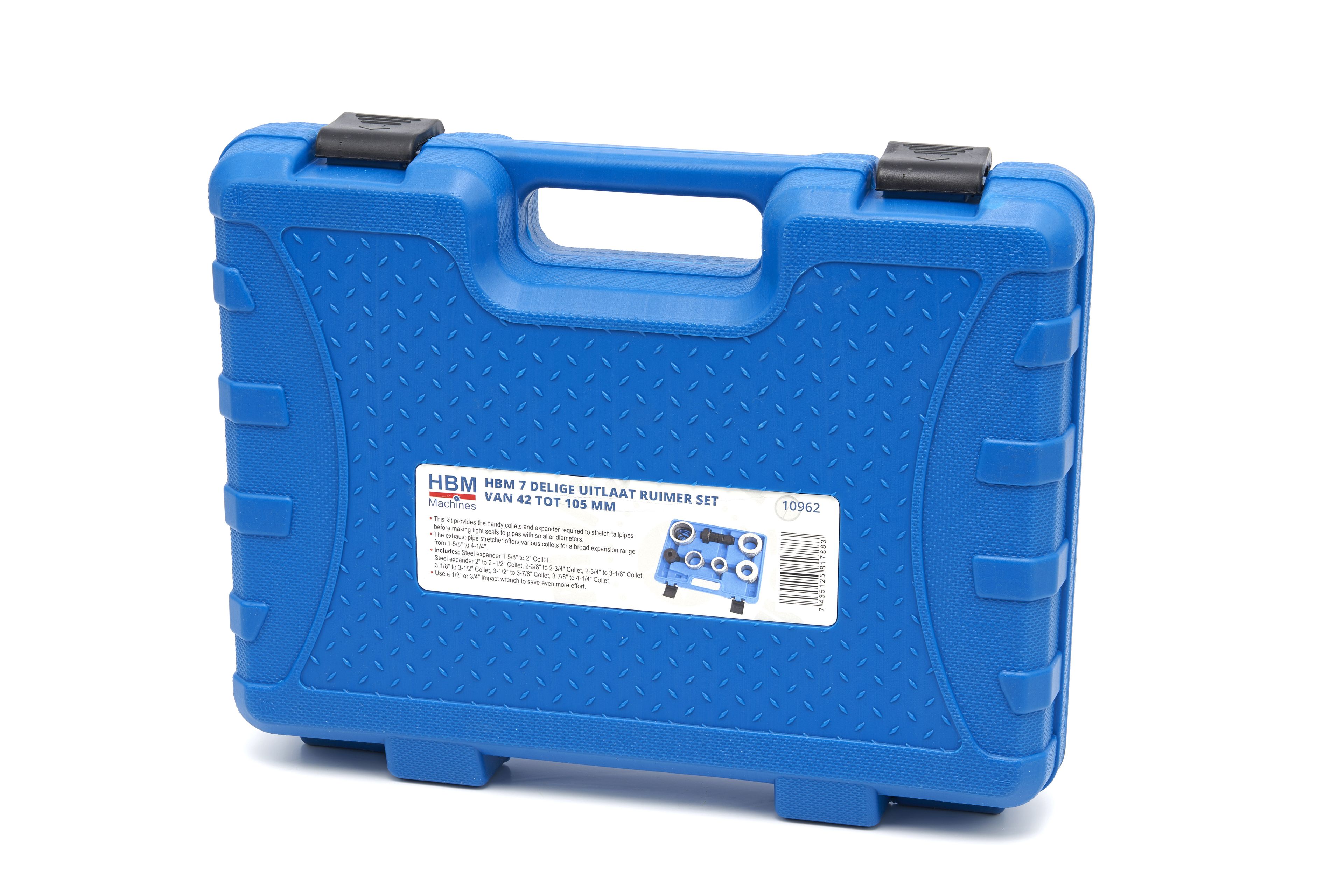 Set HBM 7 pezzi per allargare i tubi di scarico da 42 a 105 mm Image 7