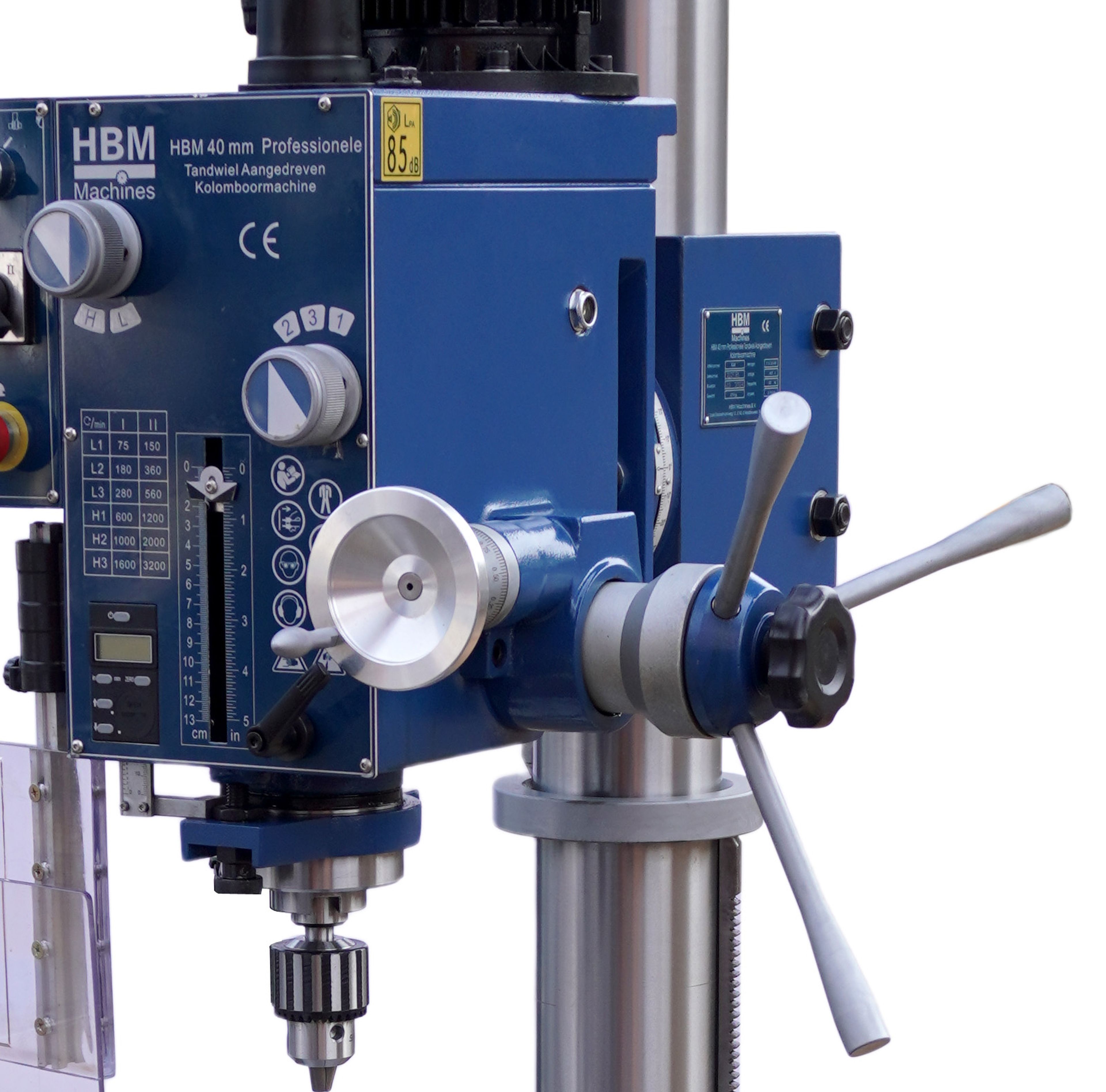 HBM 40 mm Tandwiel Aangedreven Kolomboormachine Image 6