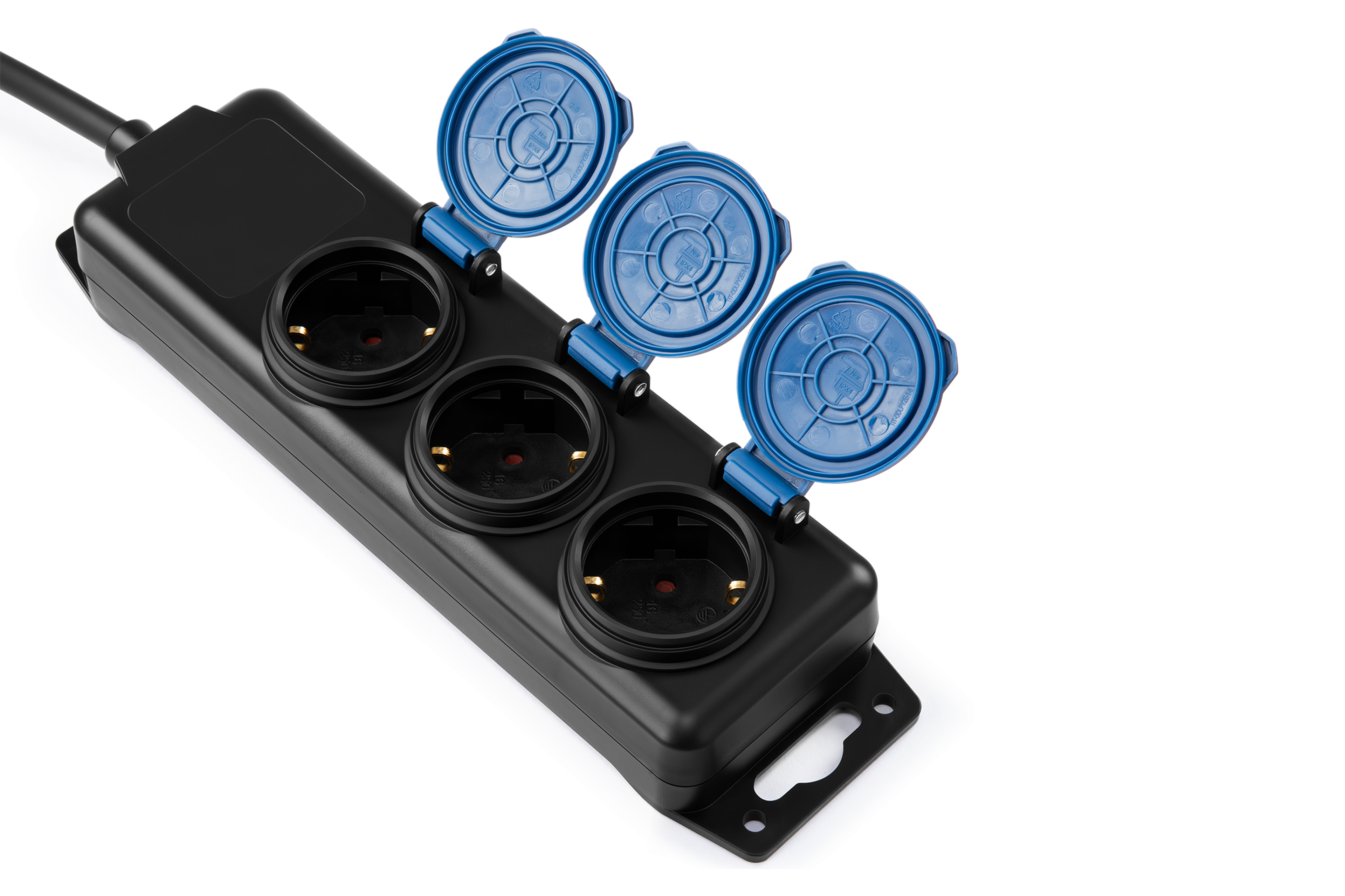 HBM stekkerblok 3-voudig IP44 3m Image 4