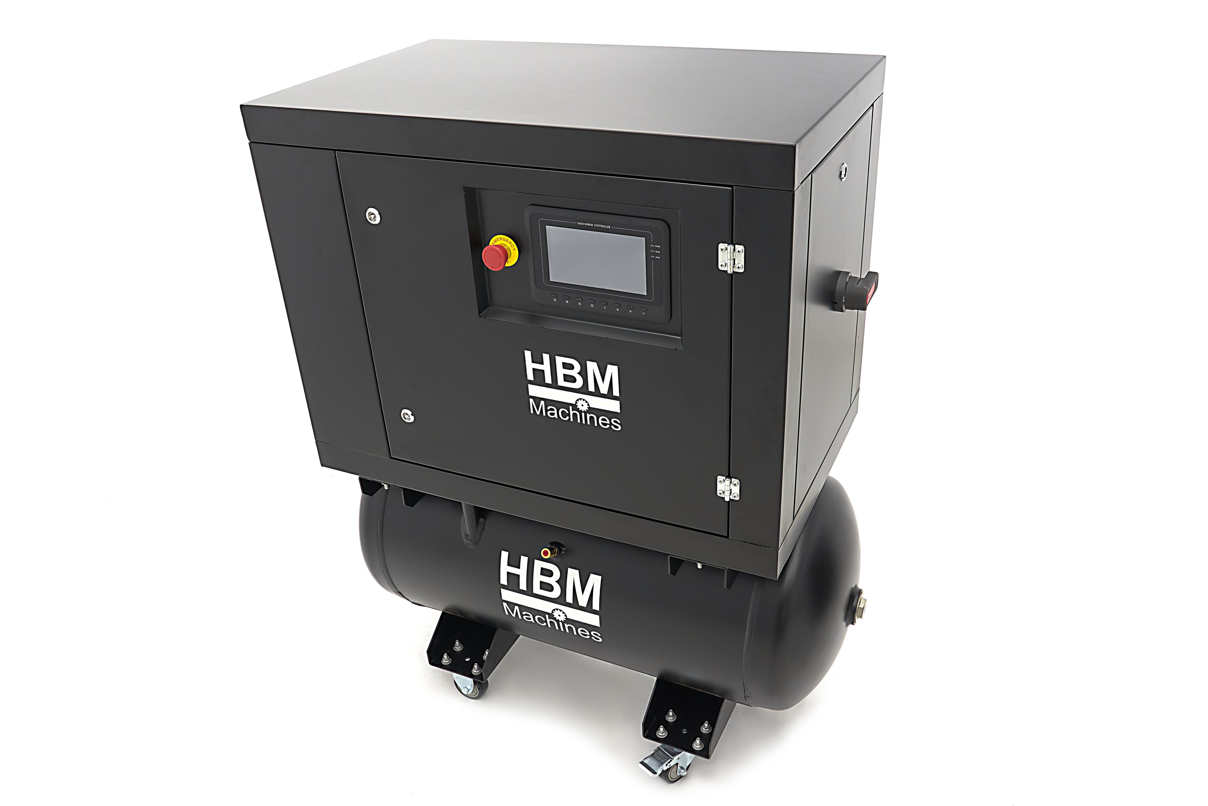 Compressore a vite HBM 5 hp combinato con serbatoio d'aria da 160 litri Image 9