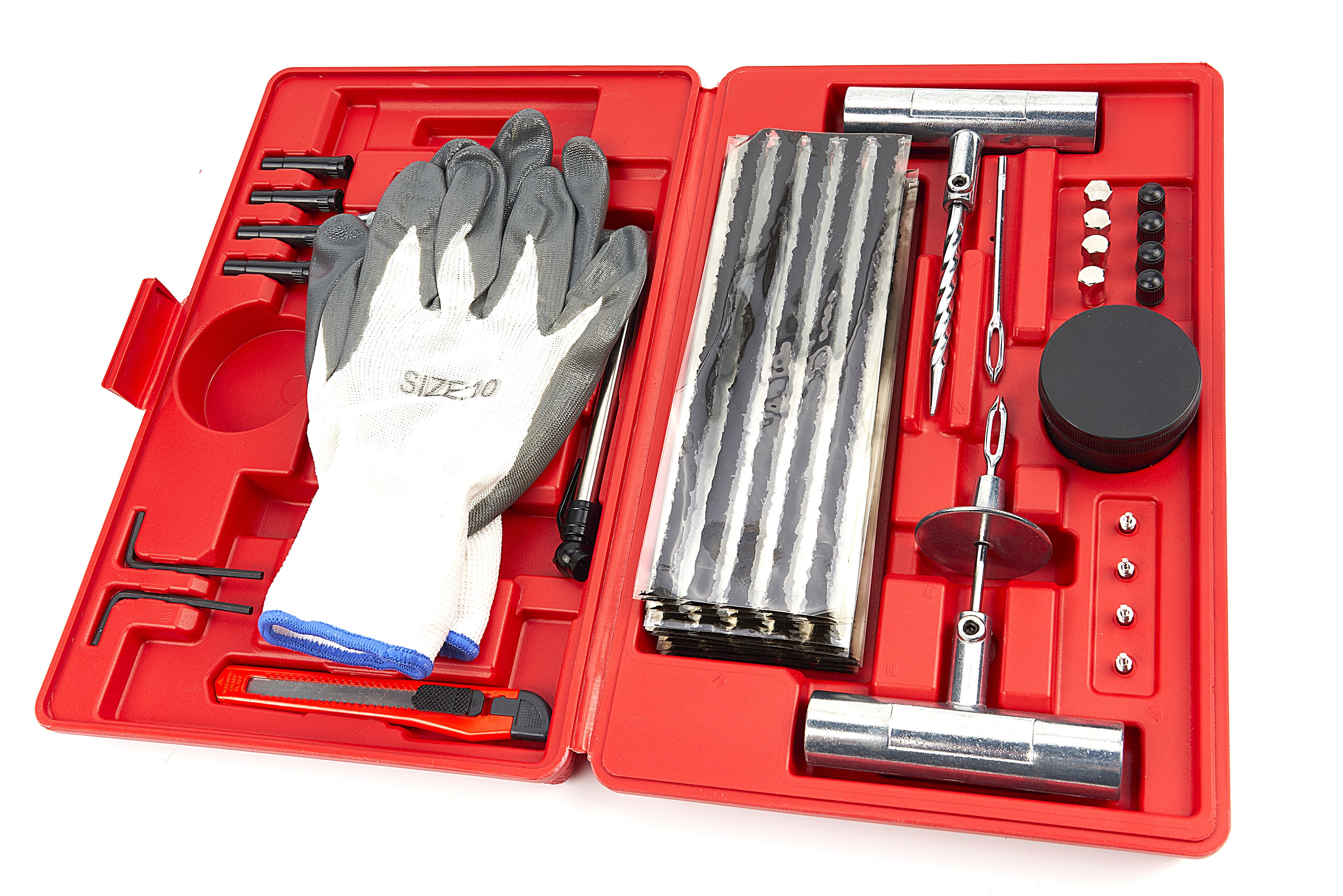 HBM Set di riparazione pneumatici 64 pezzi Completo Image 6