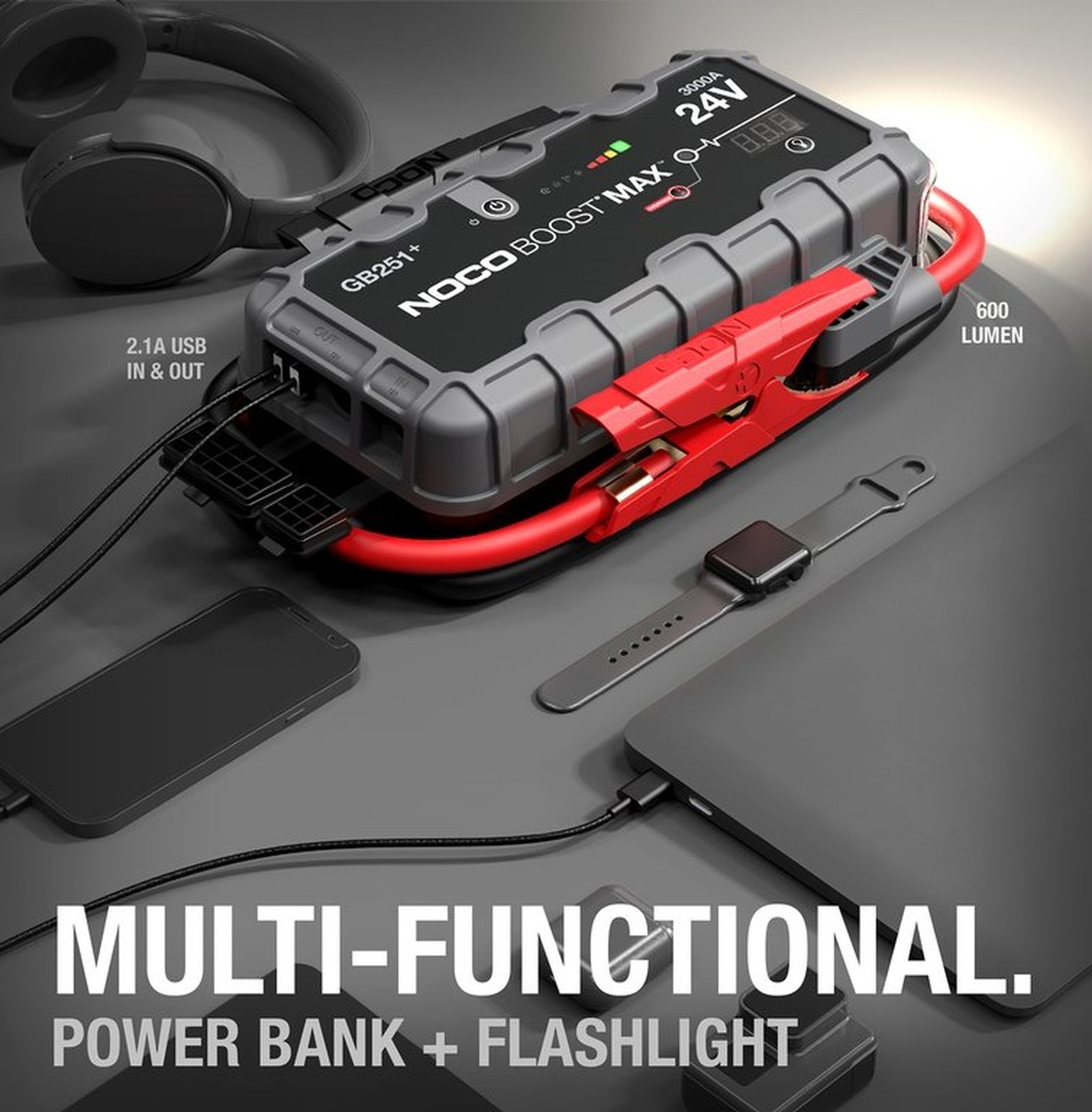 Noco démarreur lithium Boost Max GB251+ 3000A Image 4