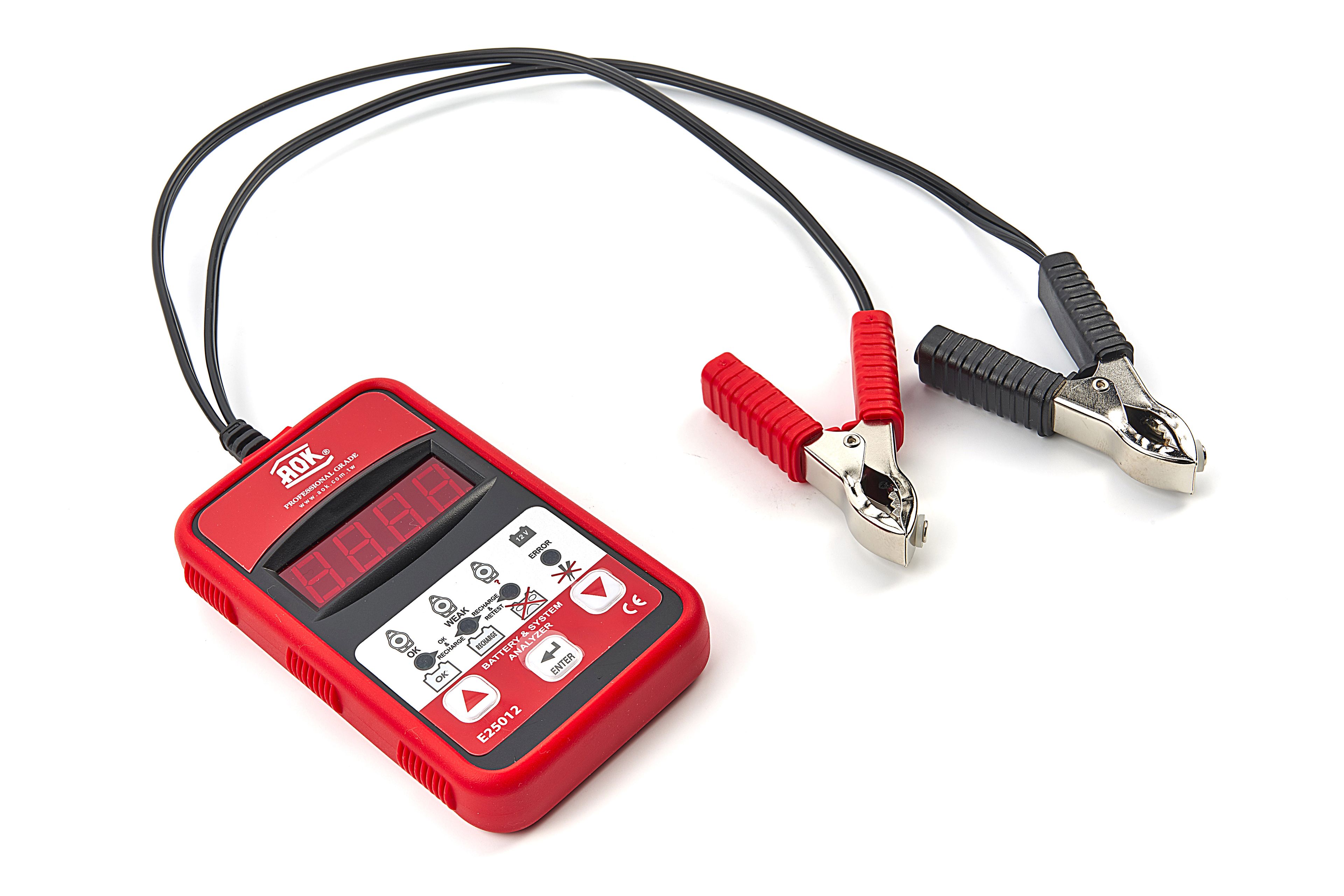 AOK professionele accu- en dynamotester, accubewaker, 50 cm Image 2