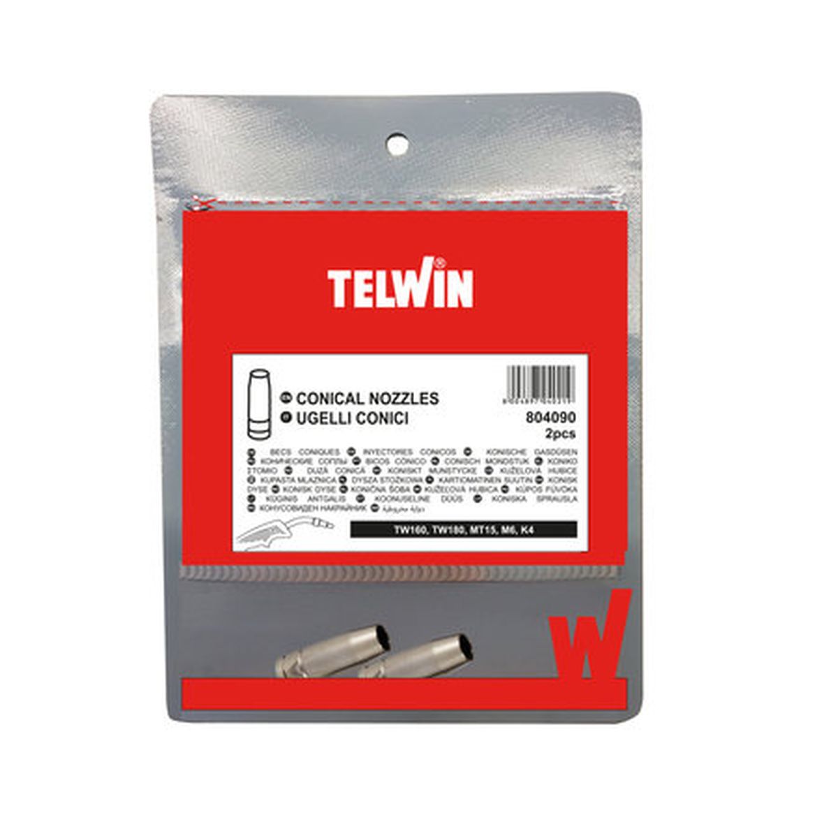 Boquilla cónica Telwin (2 unidades)