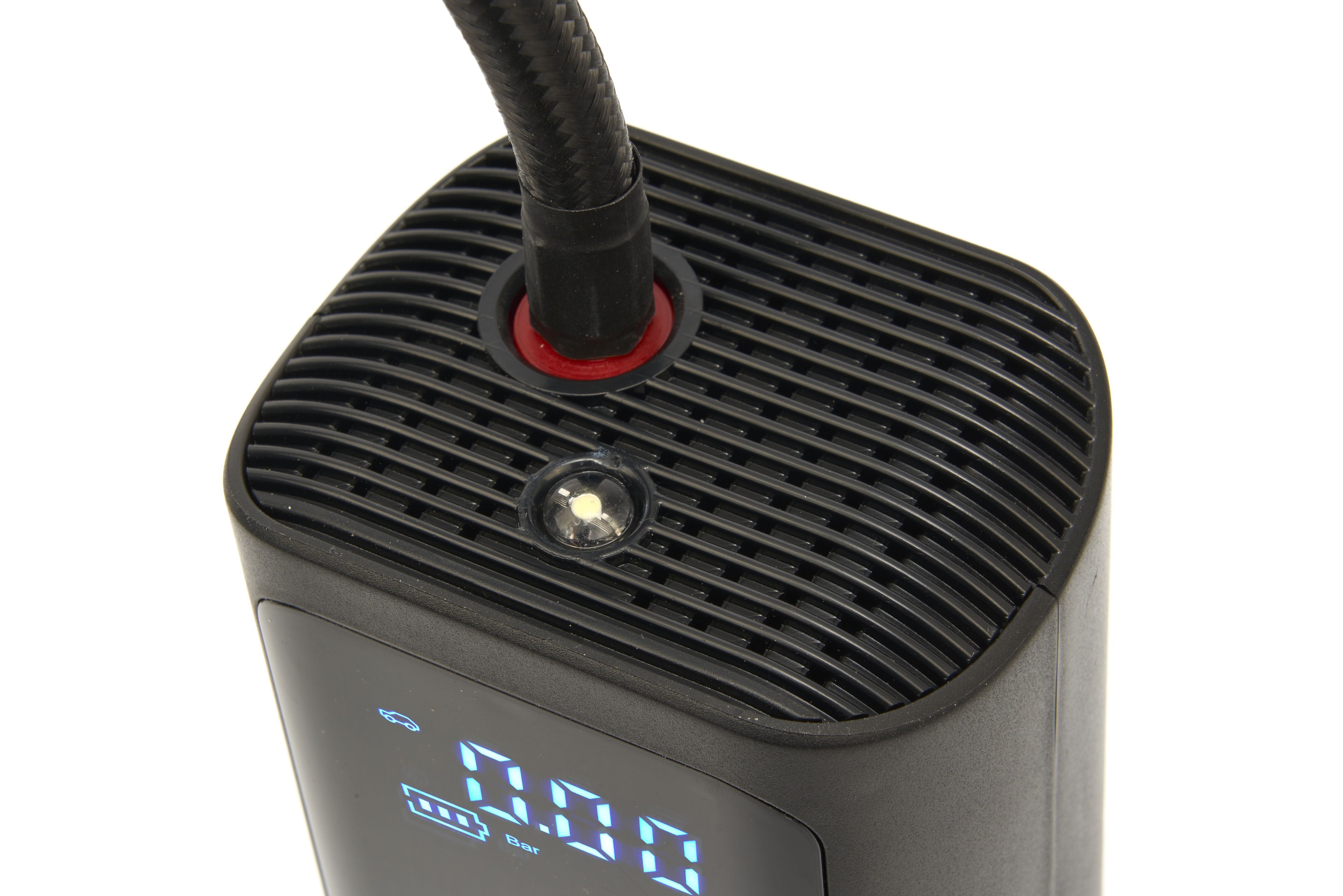 HBM draadloze luchtpomp – 8 bar, 12V, LCD display, oplaadbare accu Image 5