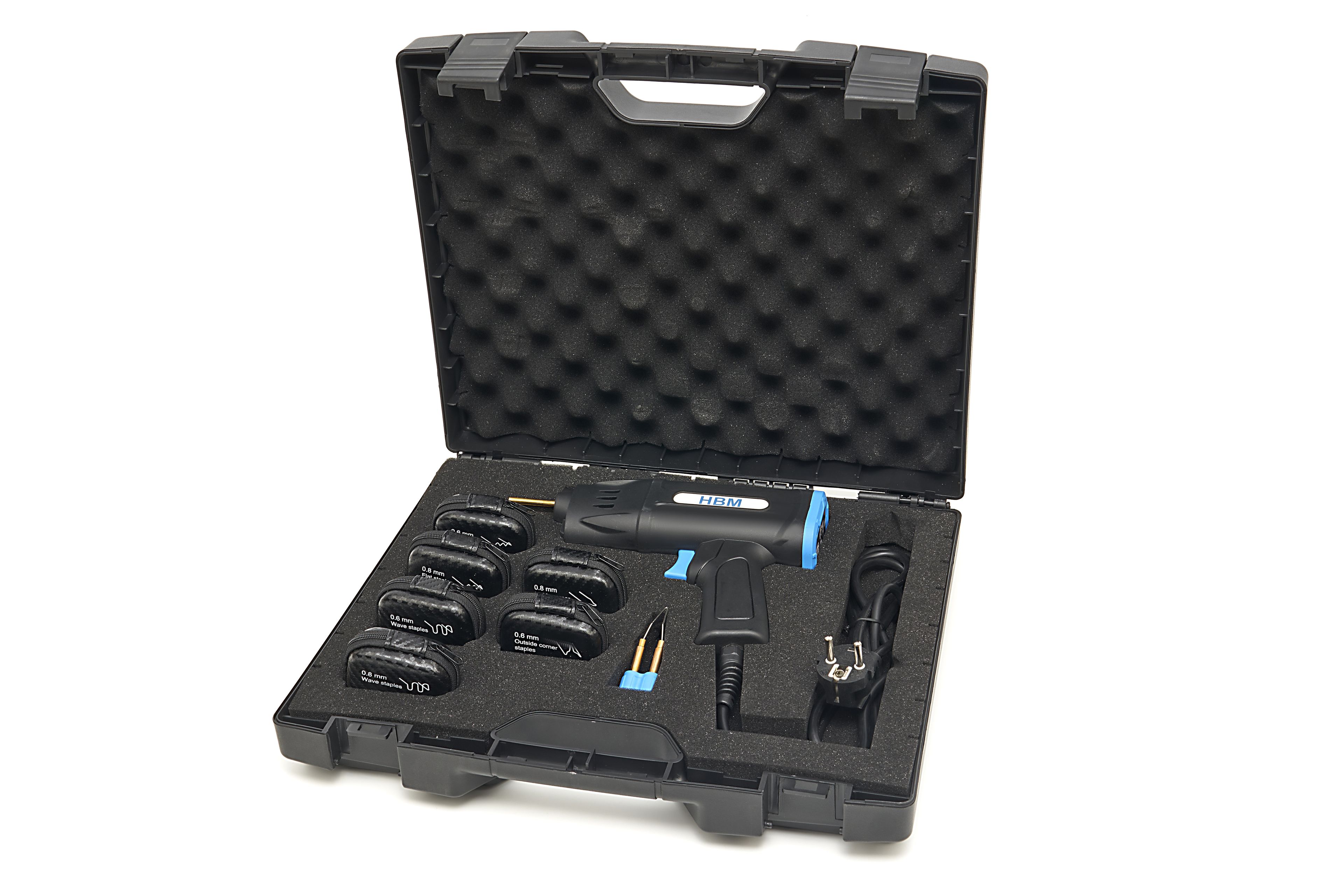 Agrafeuse à chaud professionnelle HBM 75 Watt, soudeuse plastique, kit de réparation de pare-chocs Image 8