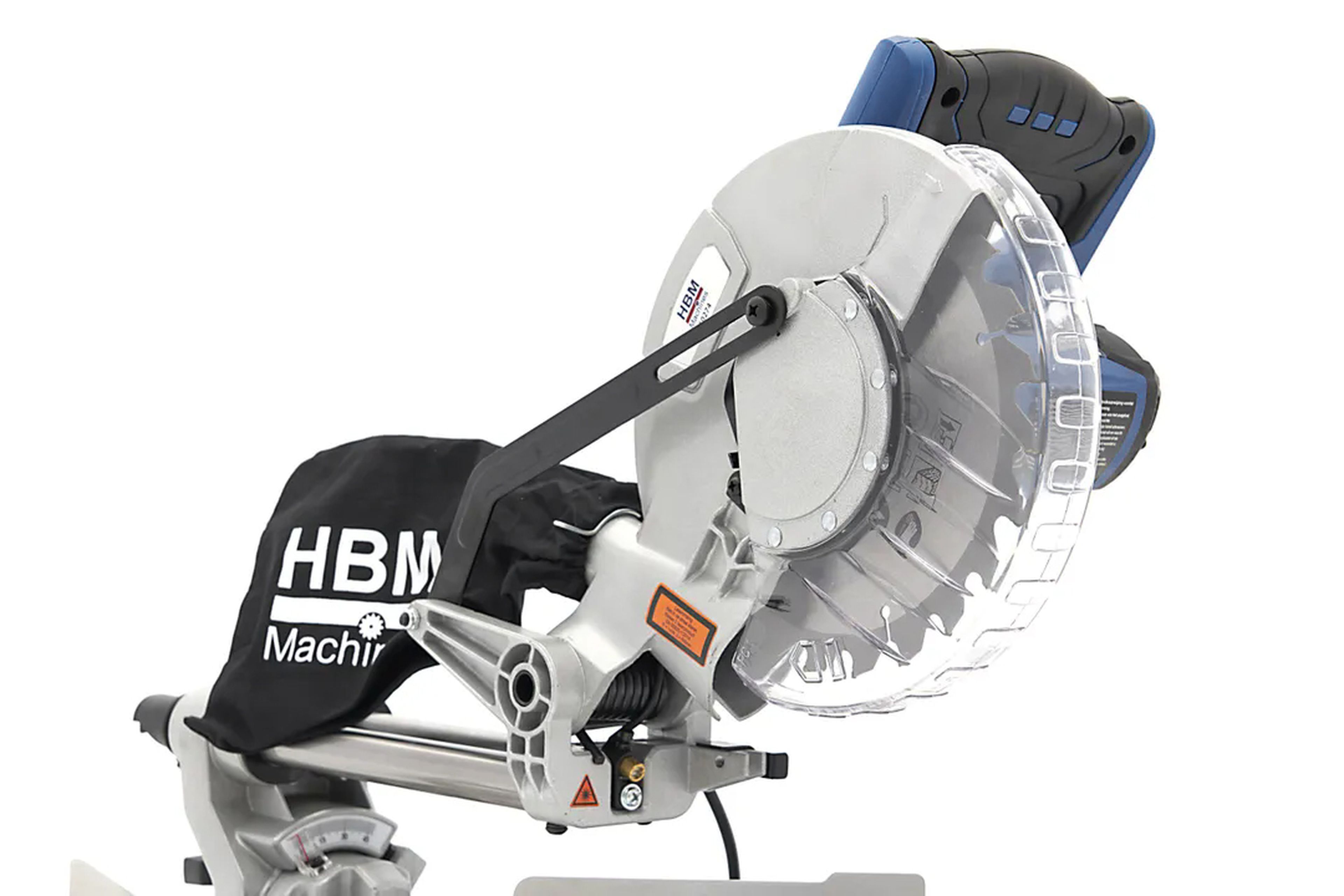 HBM Sega radiale 215 x 70 mm, troncatrice, sega a trazione con laser Image 10