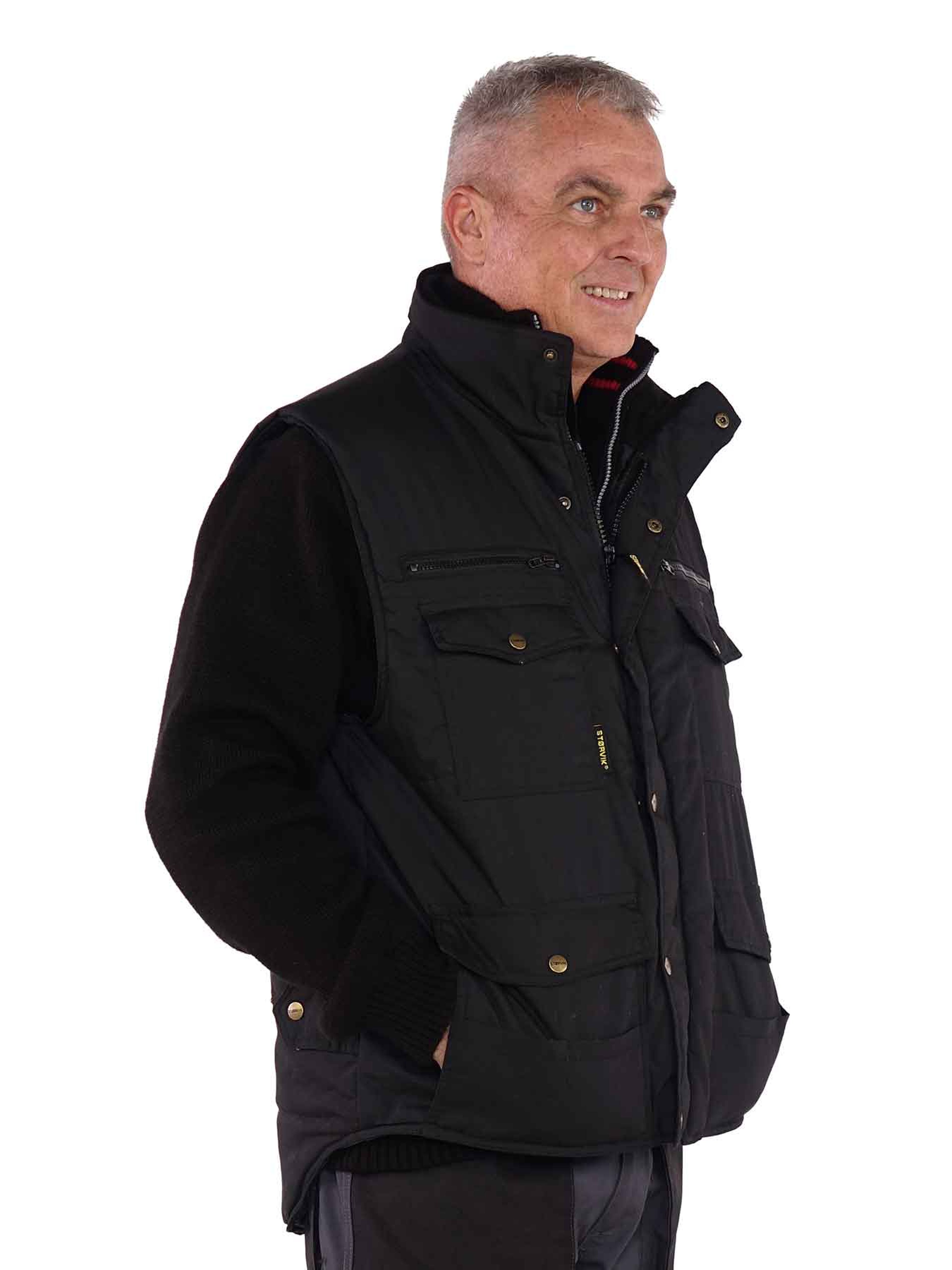 Storvik Pocket Bodywarmer Noir XL Image 6
