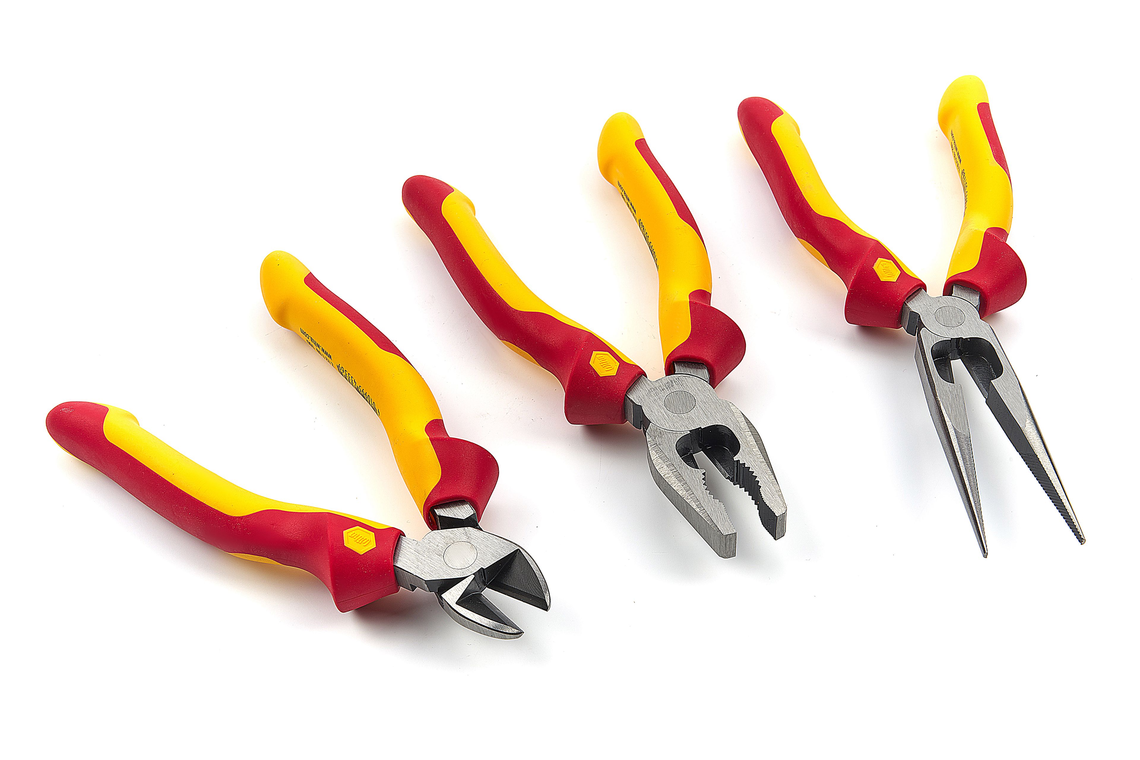 WIHA 3 Delige Industrial VDE Tangenset Model Z 99 0 09 Image 3