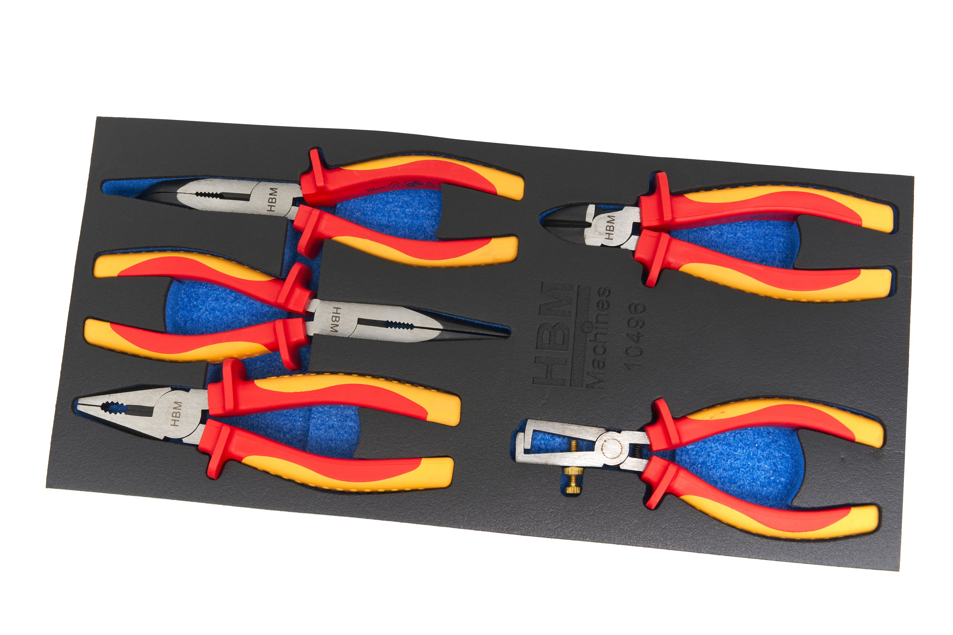 HBM Jeu de pinces VDE - 5 pièces Image 3