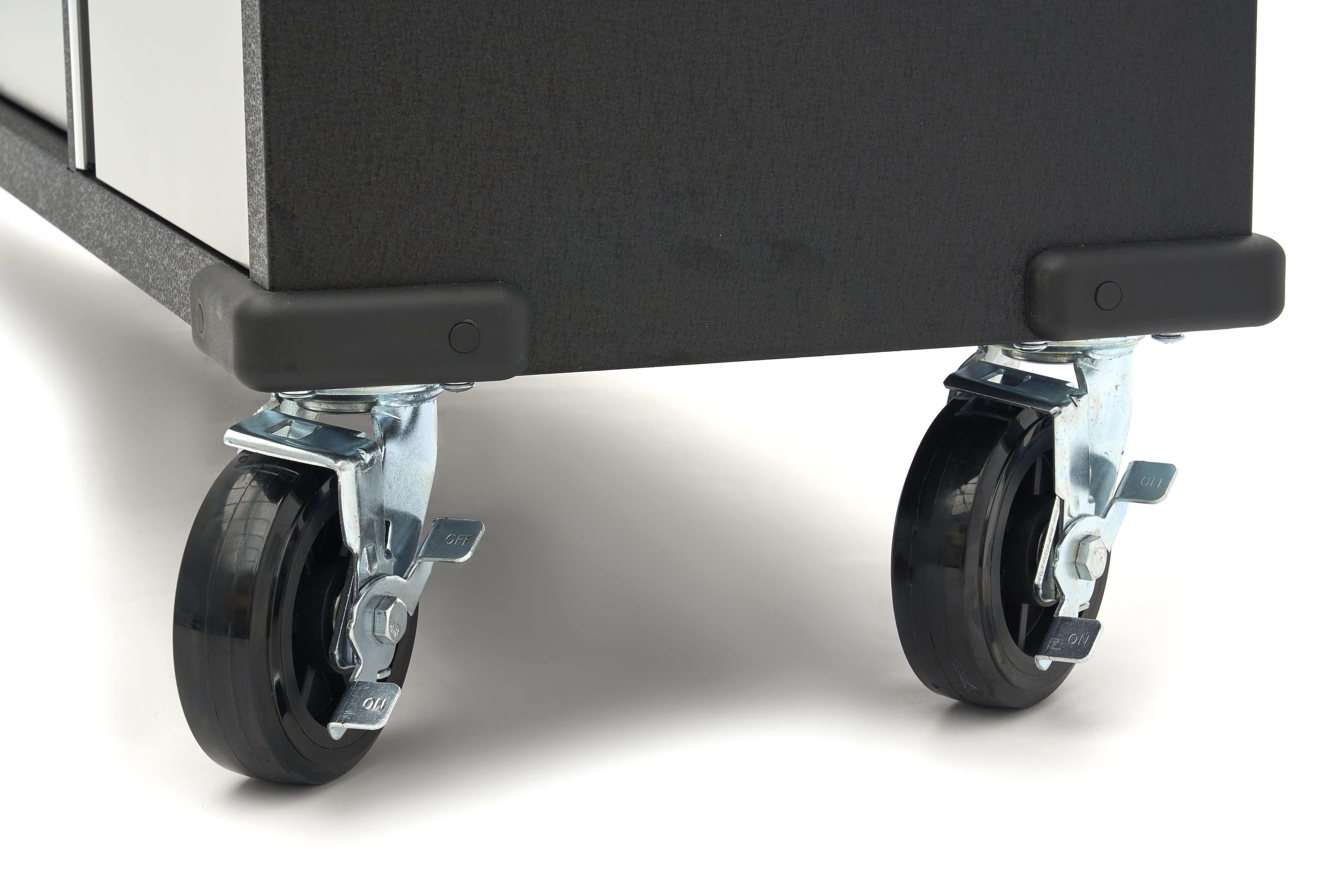 HBM Werkzeugwagen mit Holzarbeitsplatte - 168 cm - Grau Image 17