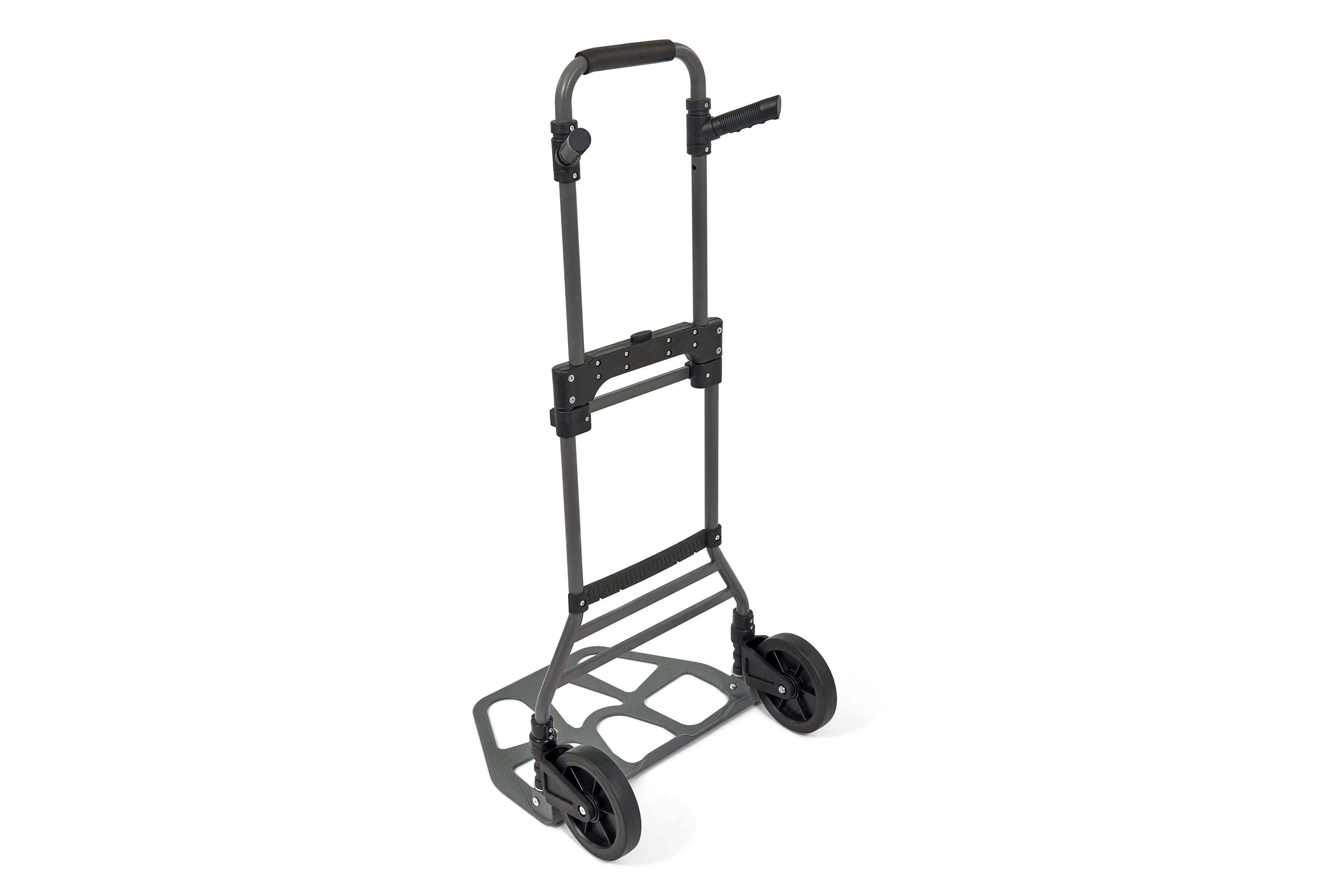 HBM Carrello manuale pieghevole da 150 kg con maniglie Image 2