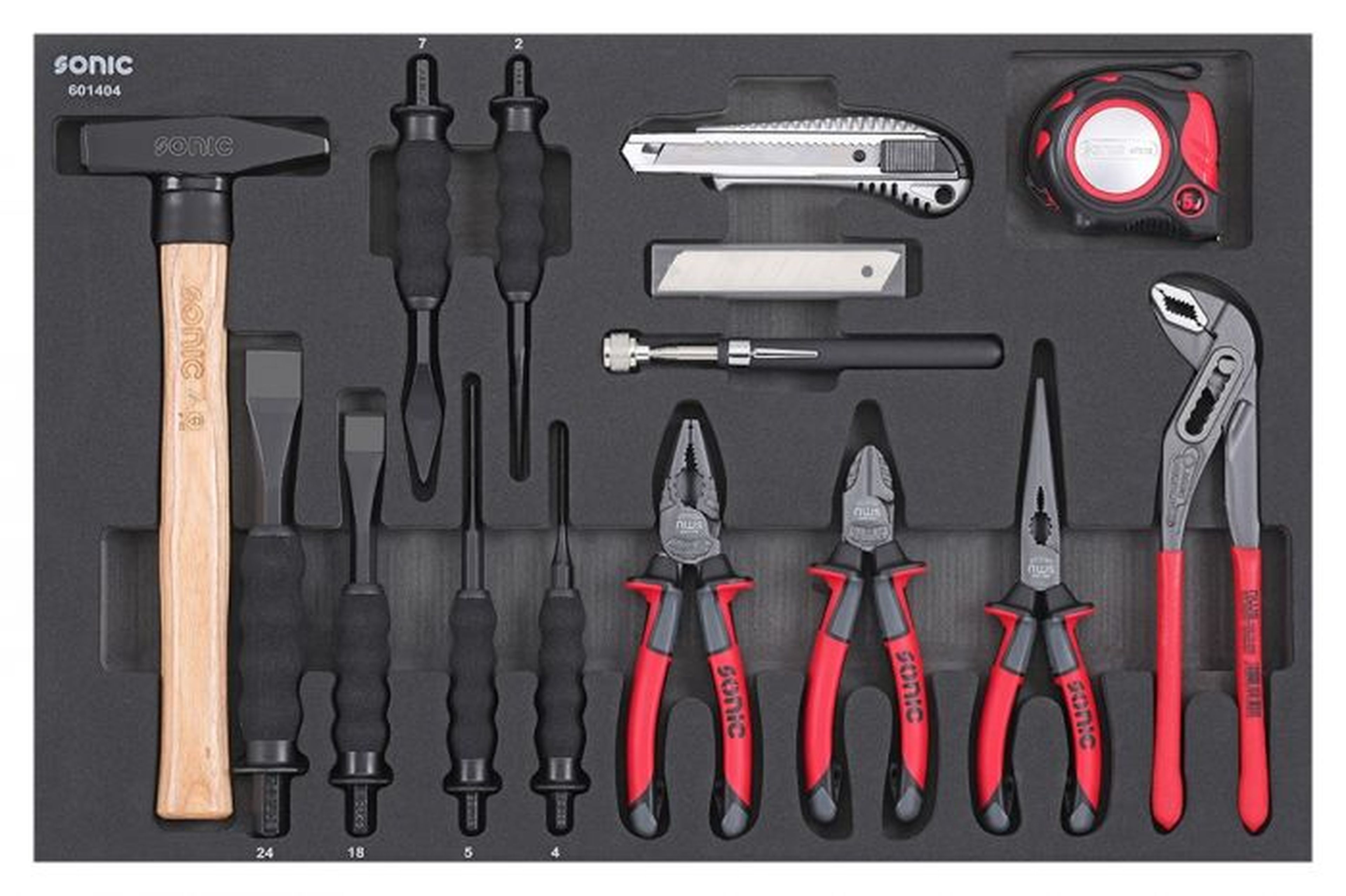 Sonic Next S7 gevulde gereedschapswagen 140-delig Image 4