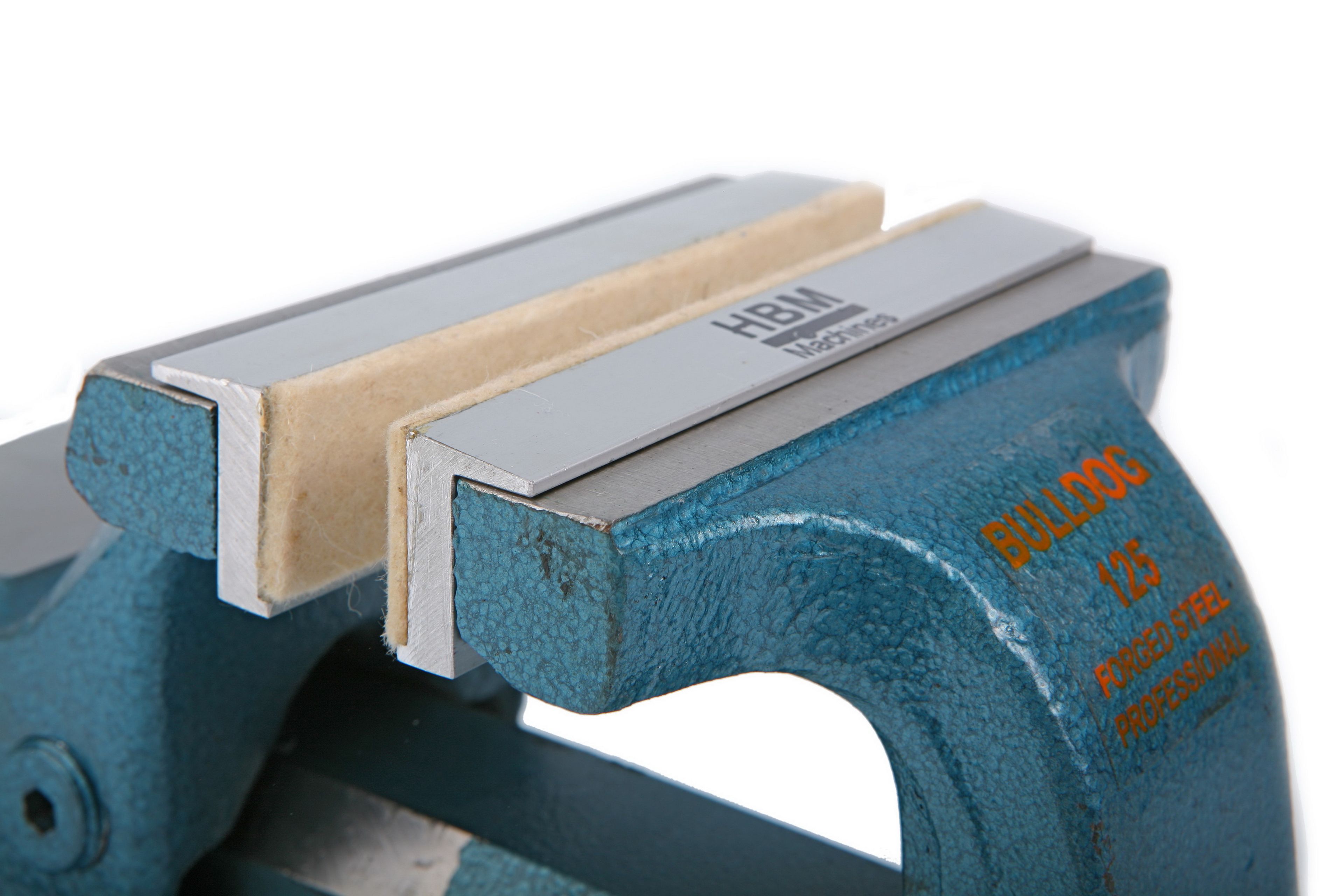 Bacini in alluminio HBM con feltro 150 mm Image 2