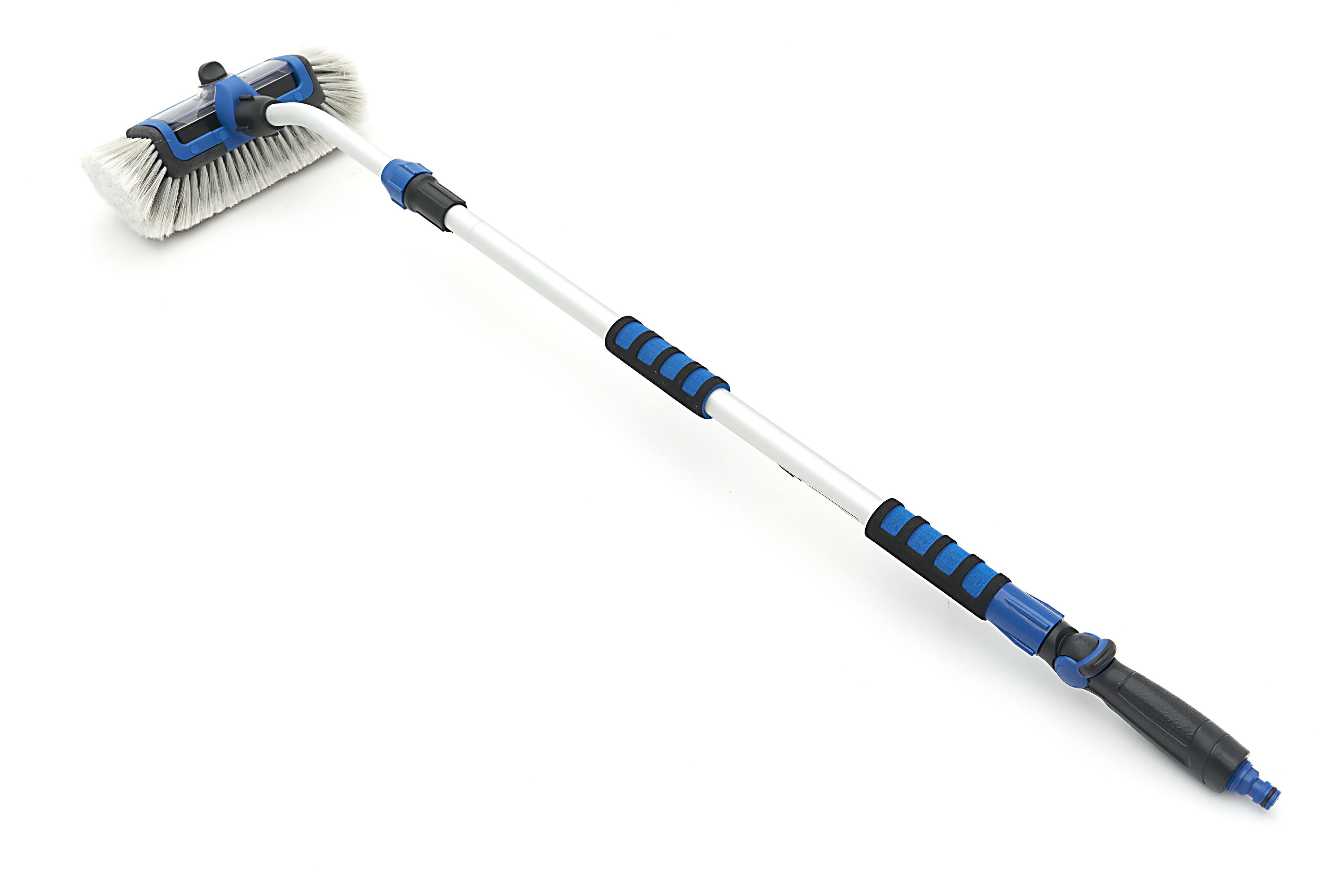 HBM auto schoonmaakset/borstelset met telescopische steel, 3-delig