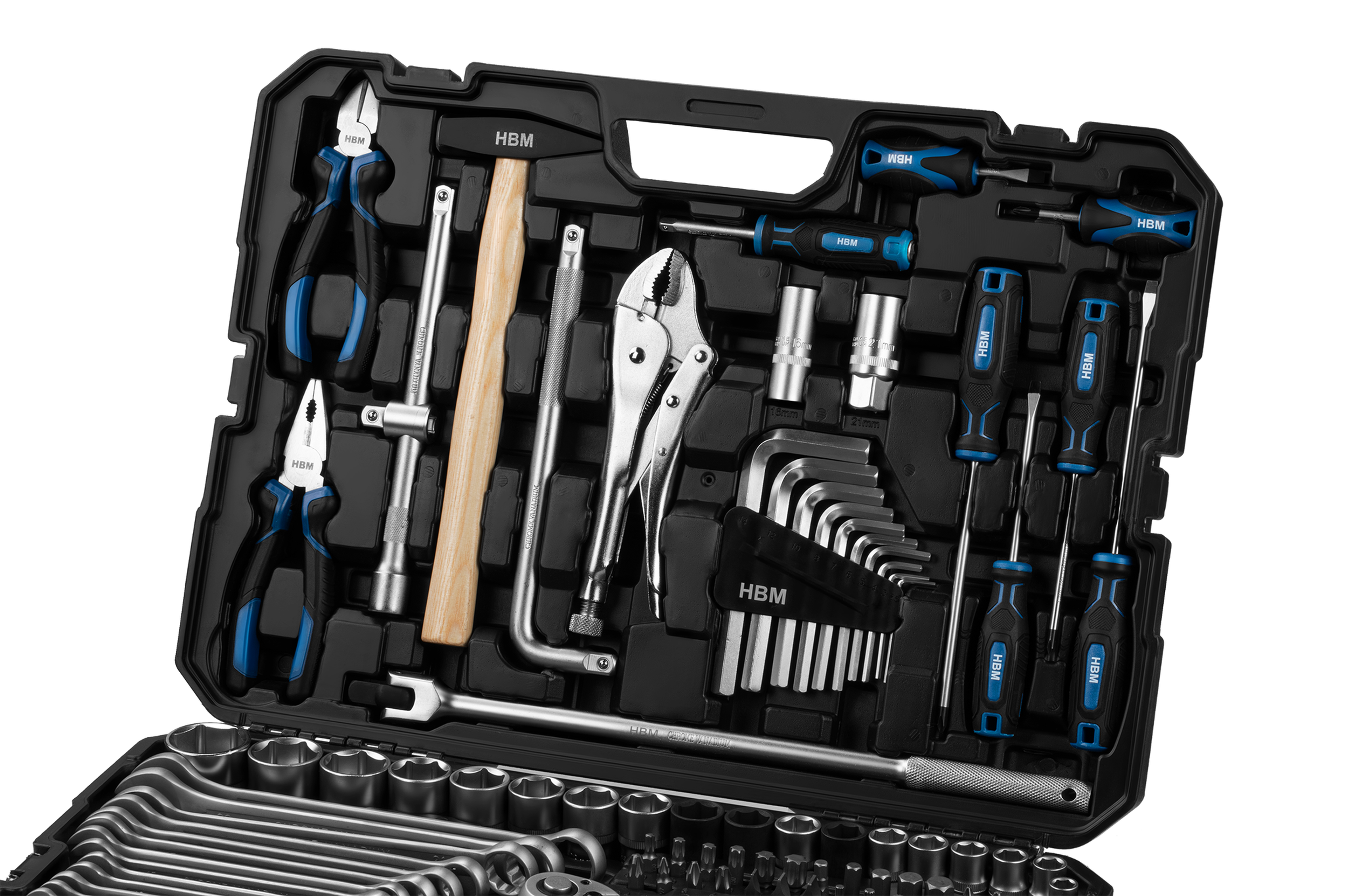 HBM gereedschapsset 148-delig Image 2