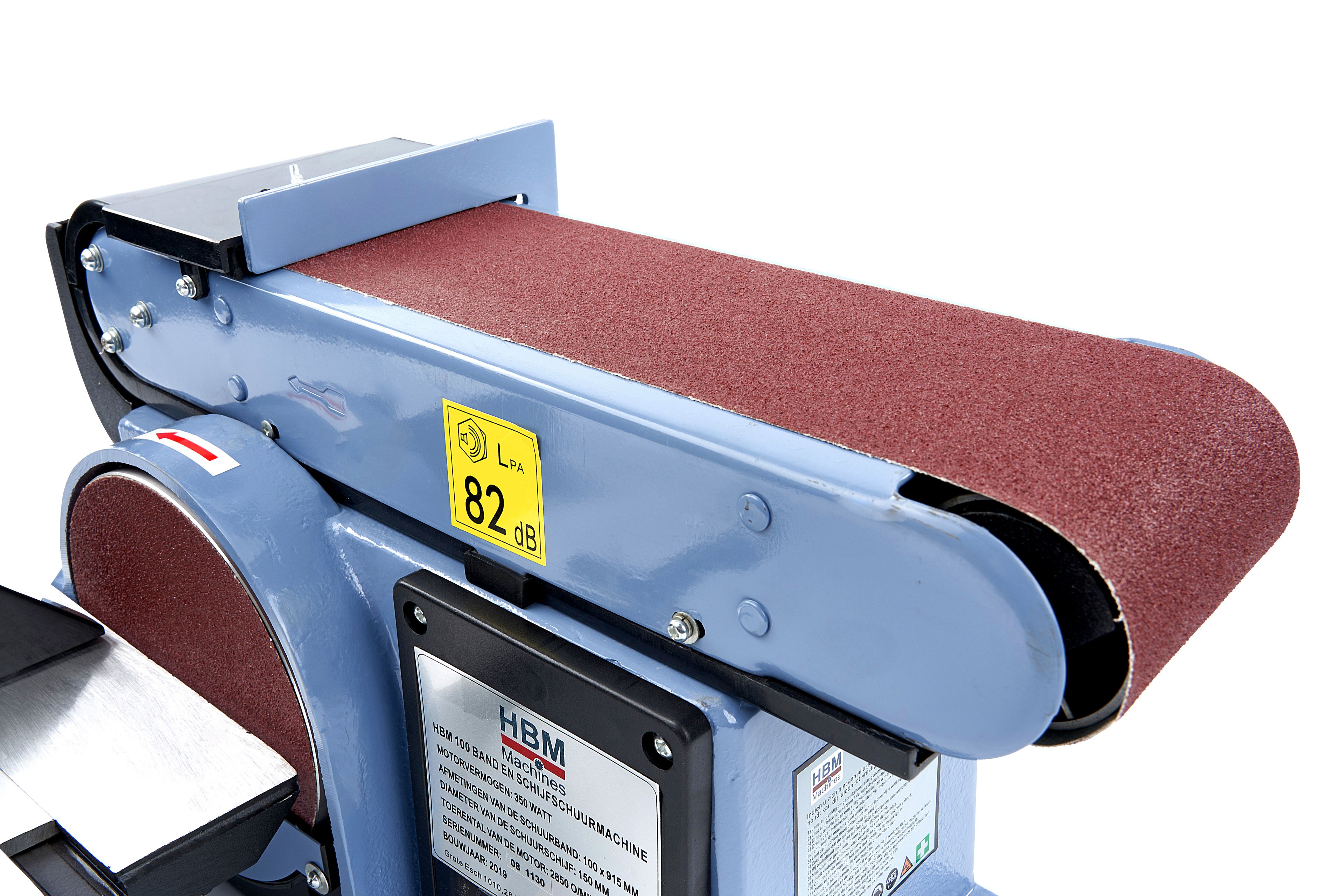 Ponceuse à bande et à disque HBM Image 4