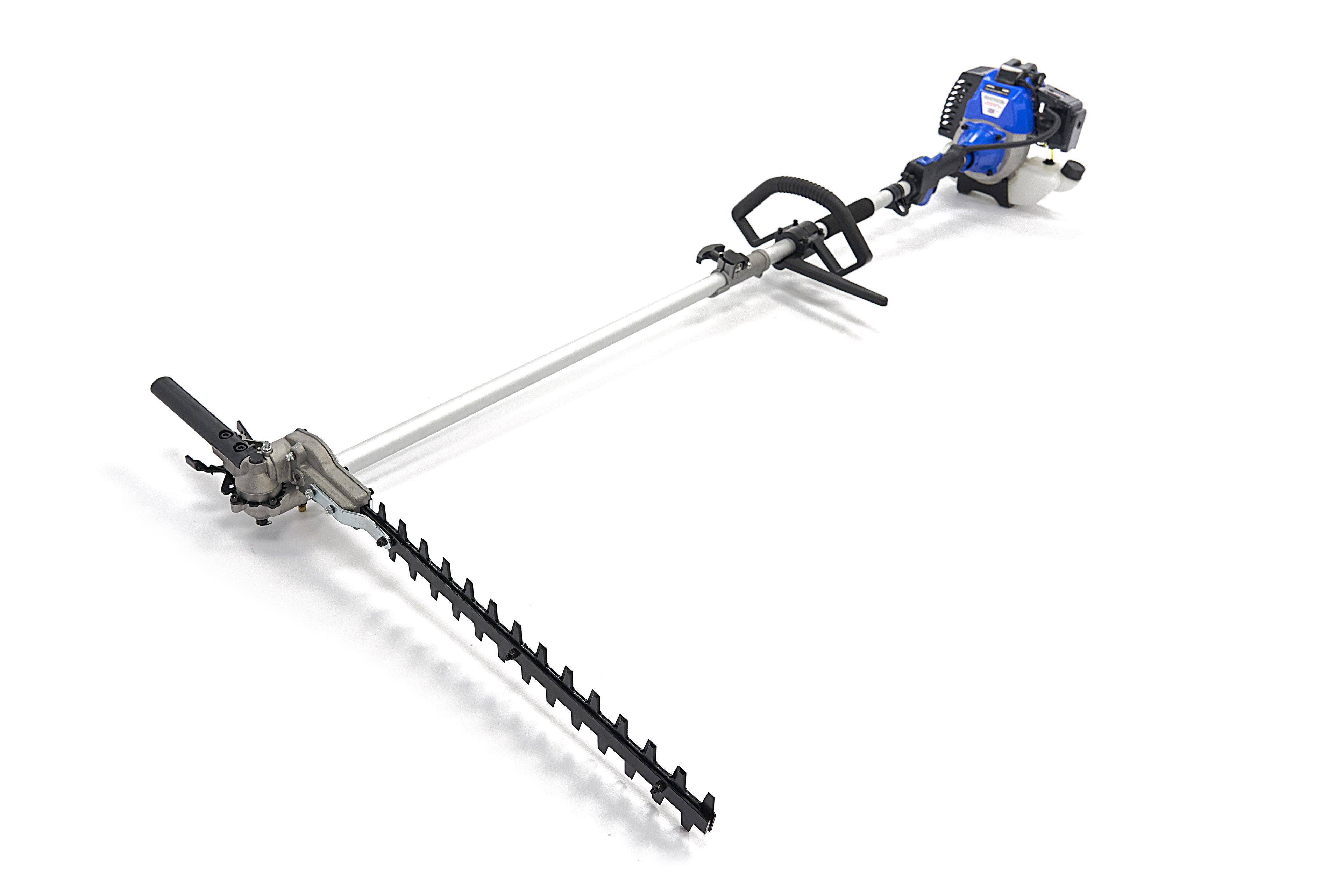 HBM 4 en 1 Desbrozador / Recortador de césped /  Cortadora de setos / Motosierra / Sierra de árbol - 52 cc Incluye Protección corporal Image 11