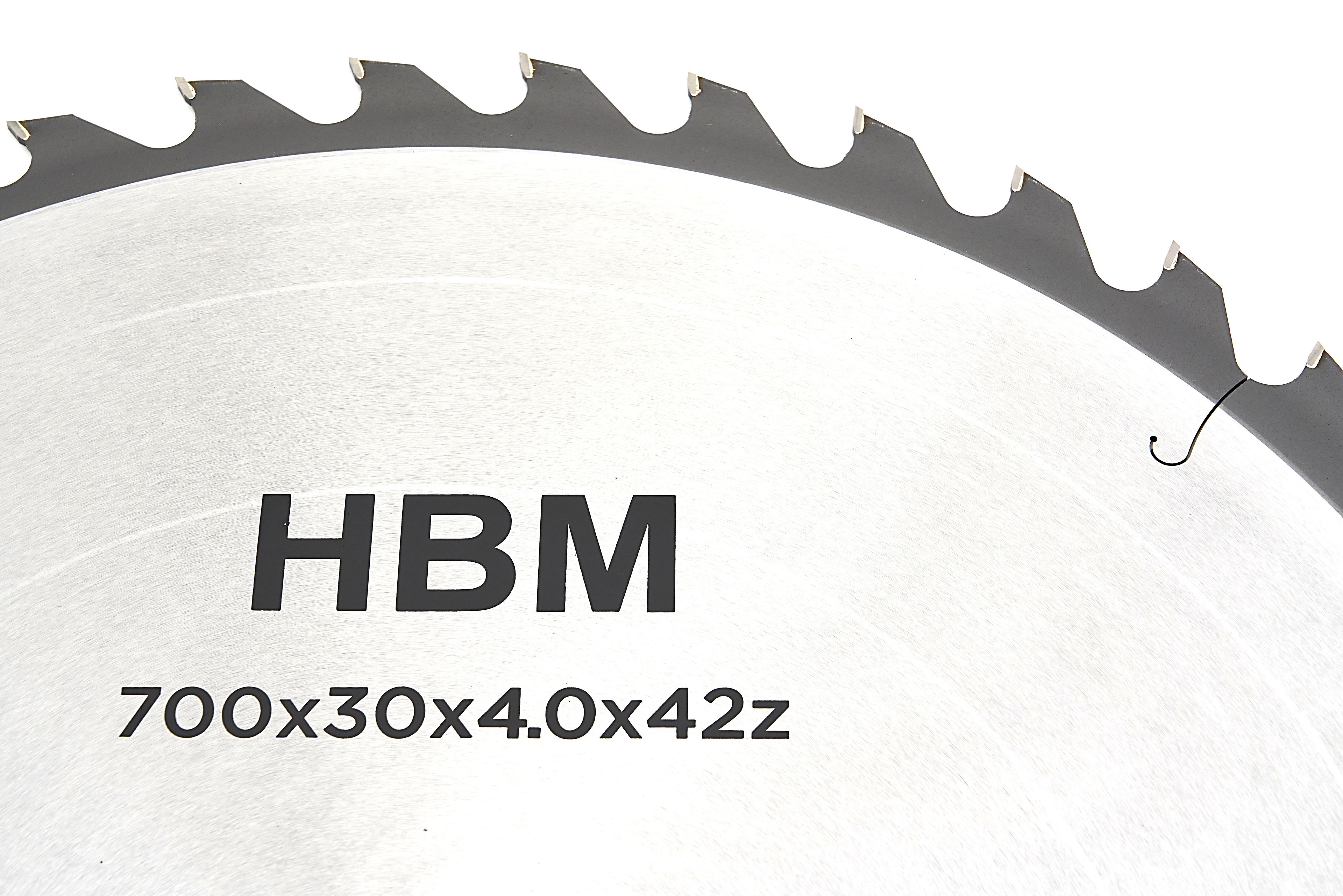 HBM 700 mm - 42-T Zaagblad voor HBM Professionele Wipzaag / Brandhoutzaag 5.5 PK - 400 Volt Image 4