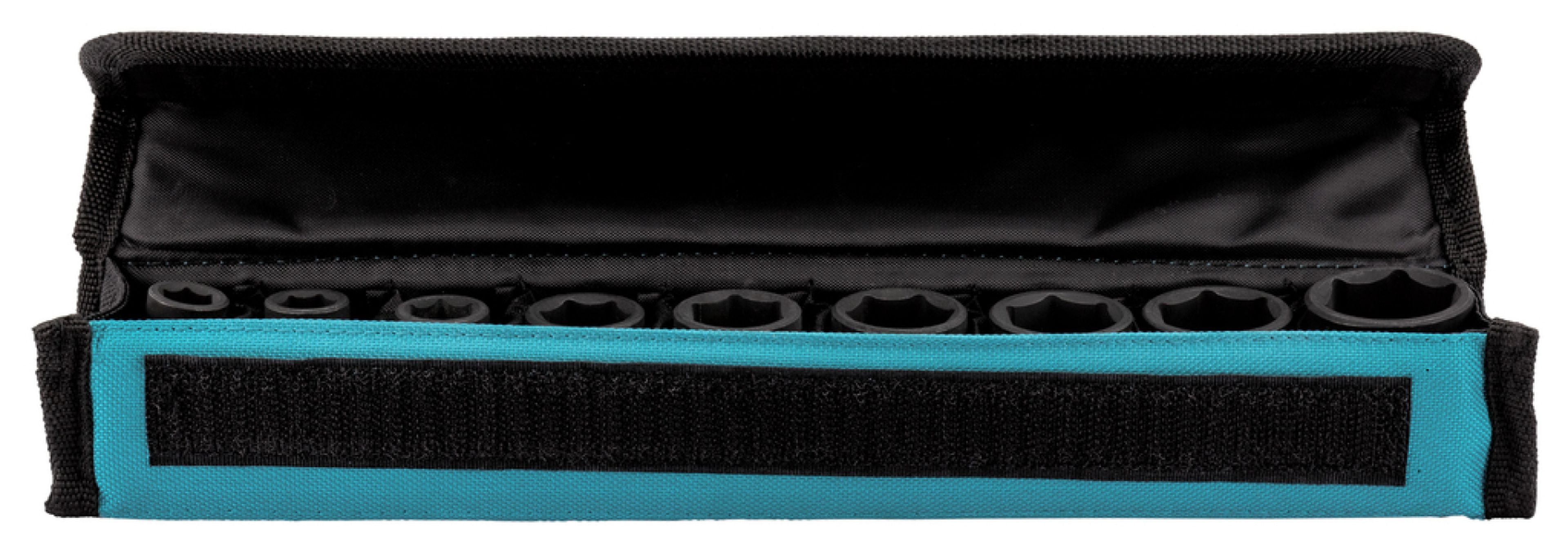 Set di bussole a cricchetto Makita da 9 pezzi E-16617 Image 2