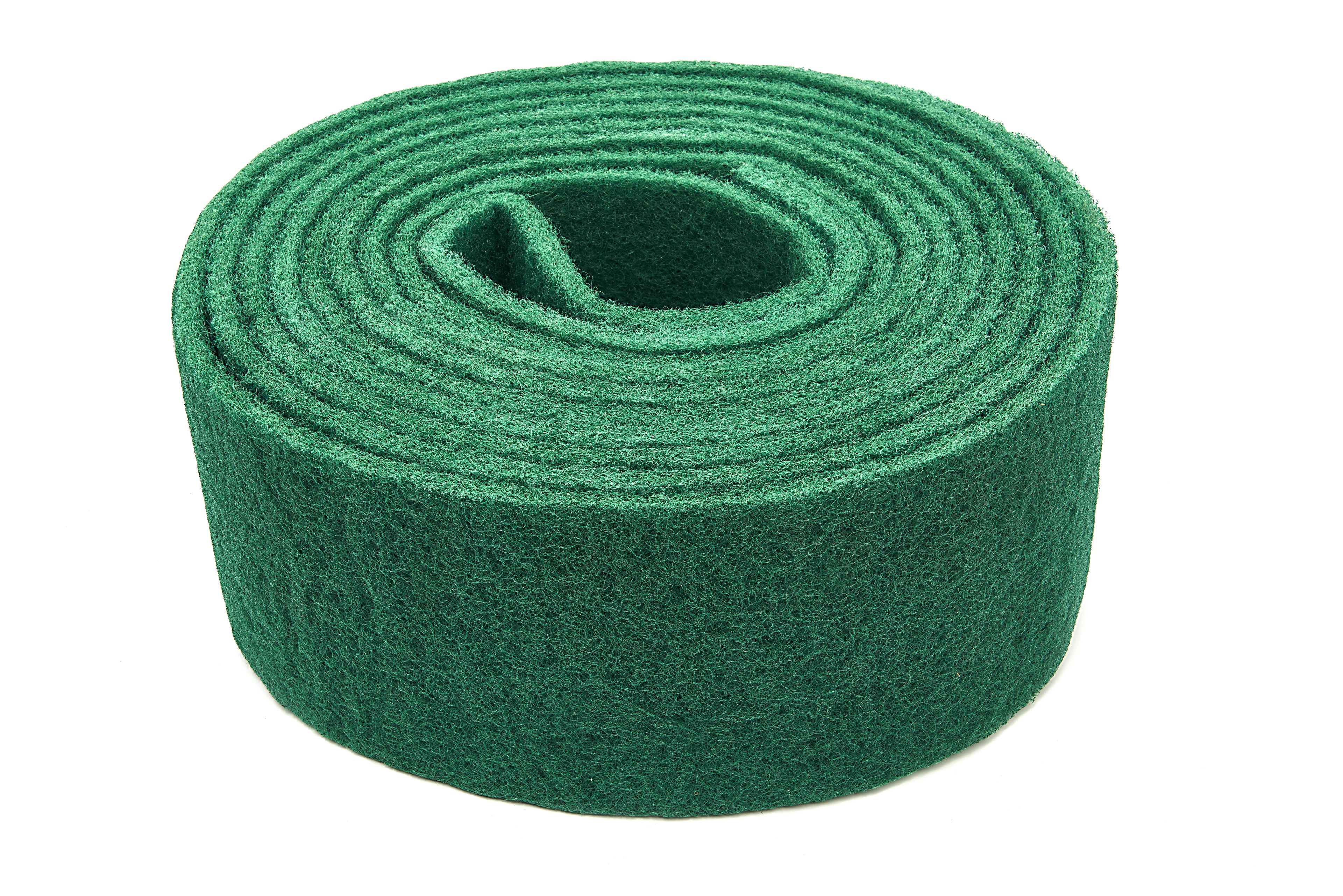 HBM velour abrasivo, rullo di pulizia e finitura AO 115 mm x 5 m