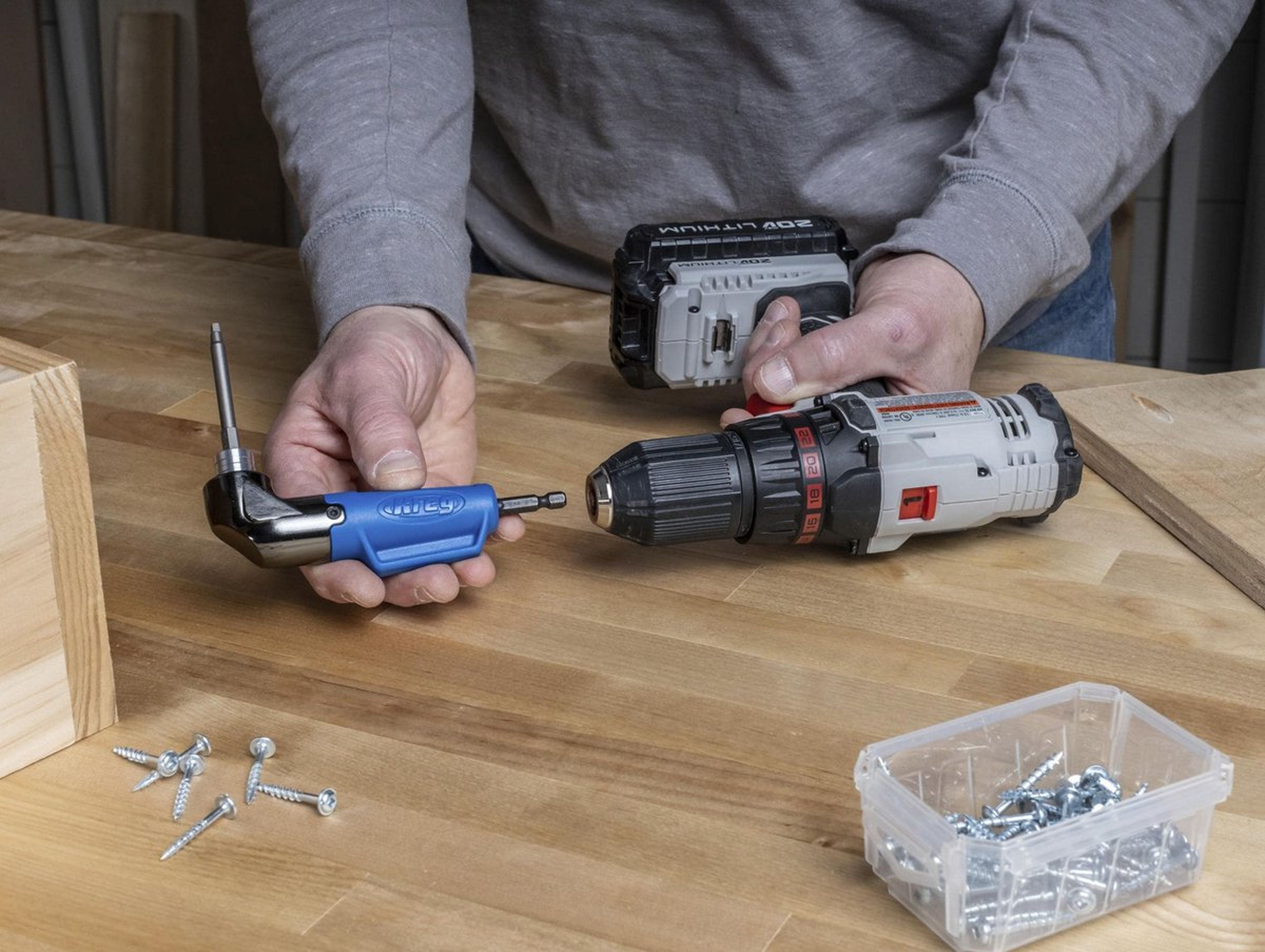 Kreg Porta-Punte Angolare con attacco da 1/4 di pollice Image 5